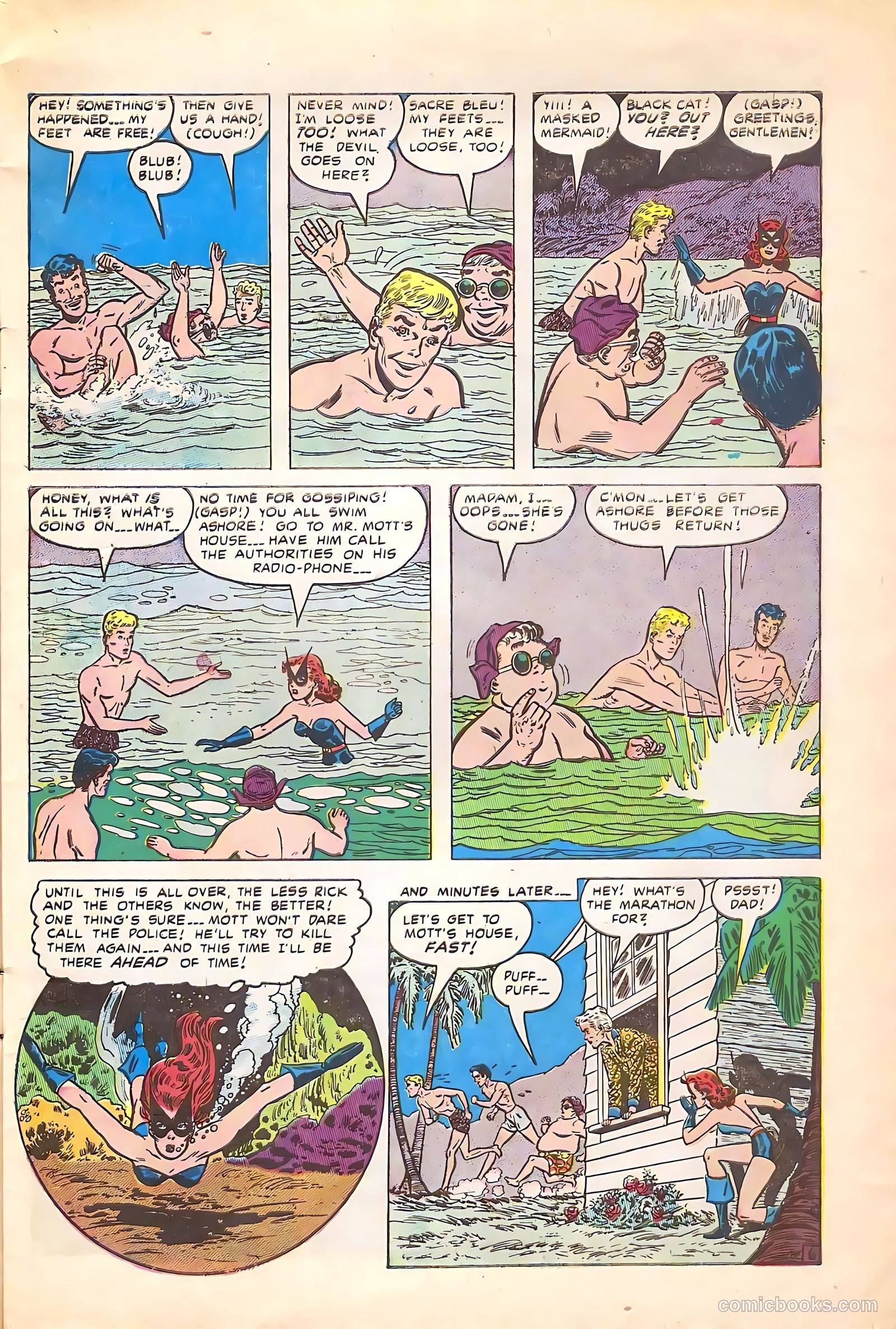 Black Cat #20 (1949) — page 9 of 36