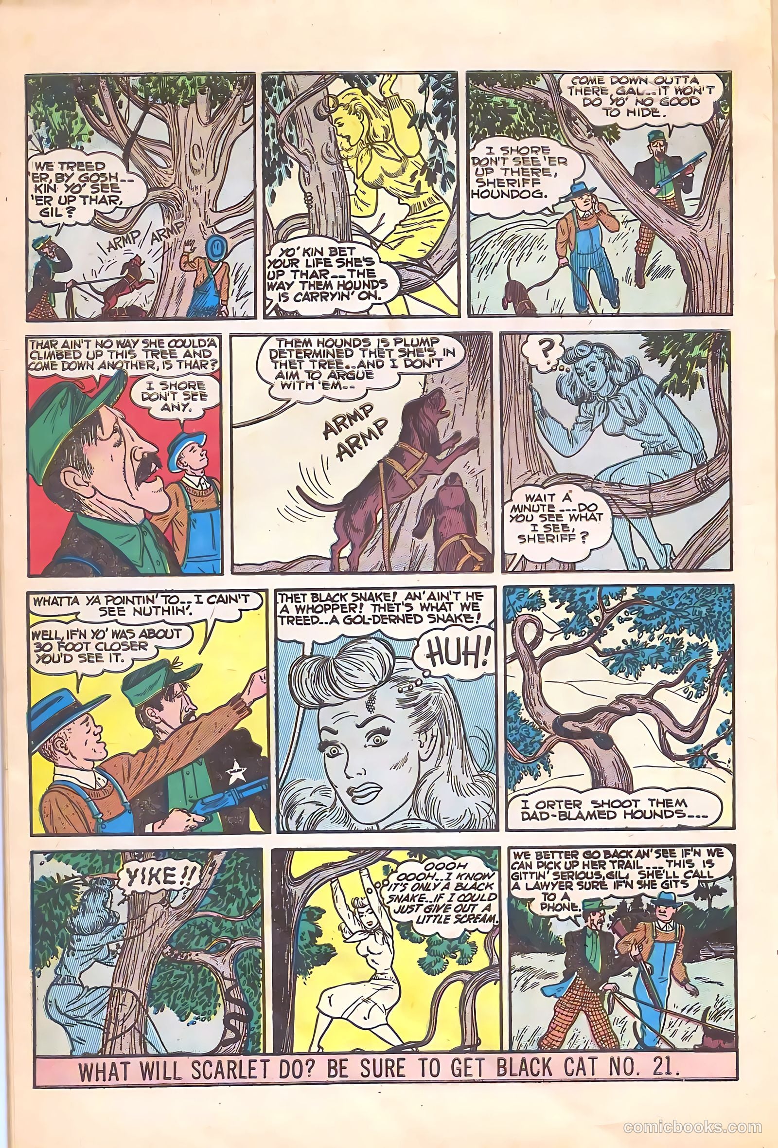 Black Cat #20 (1949) — page 28 of 36