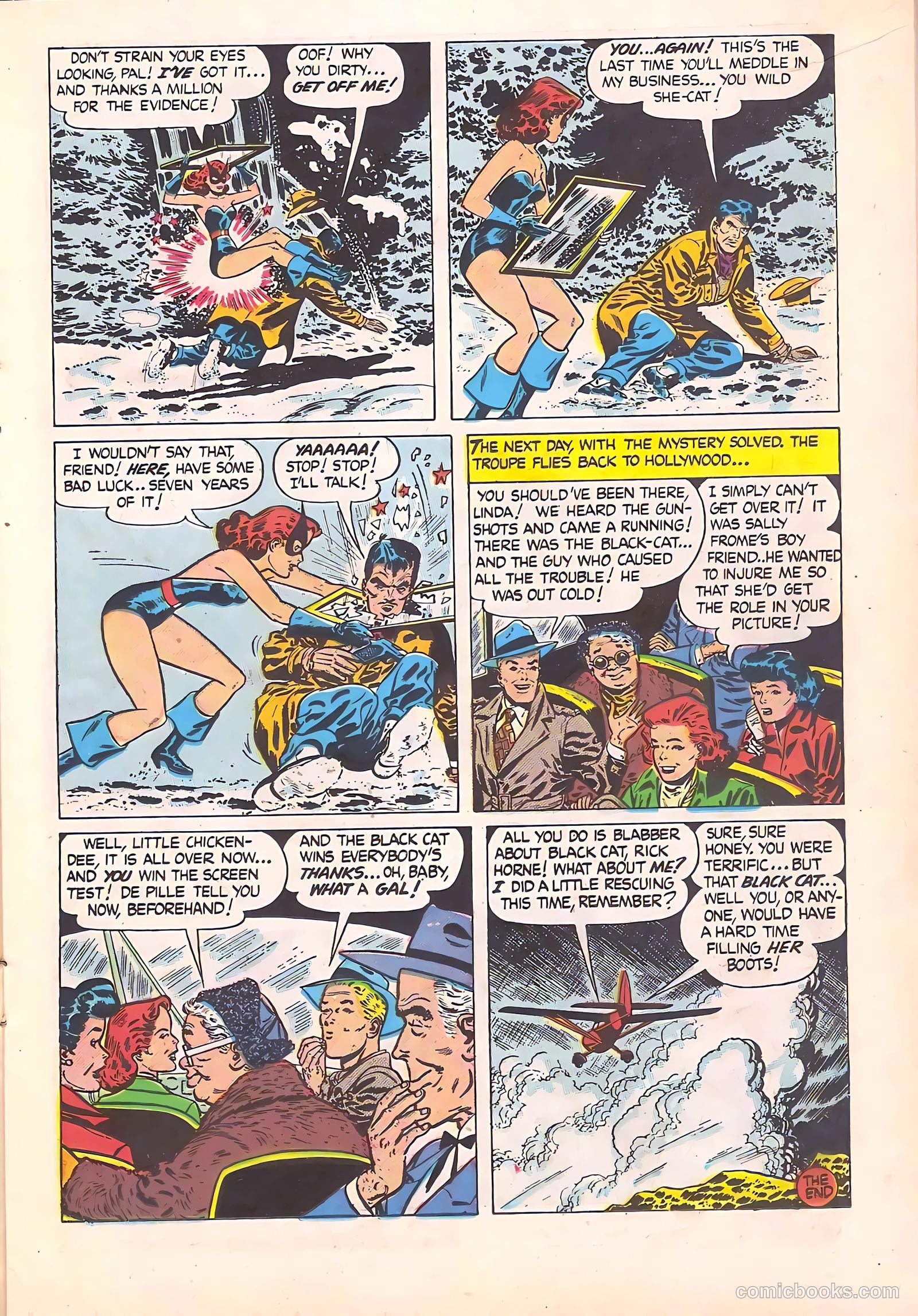 Black Cat #21 (1950) — page 11 of 36