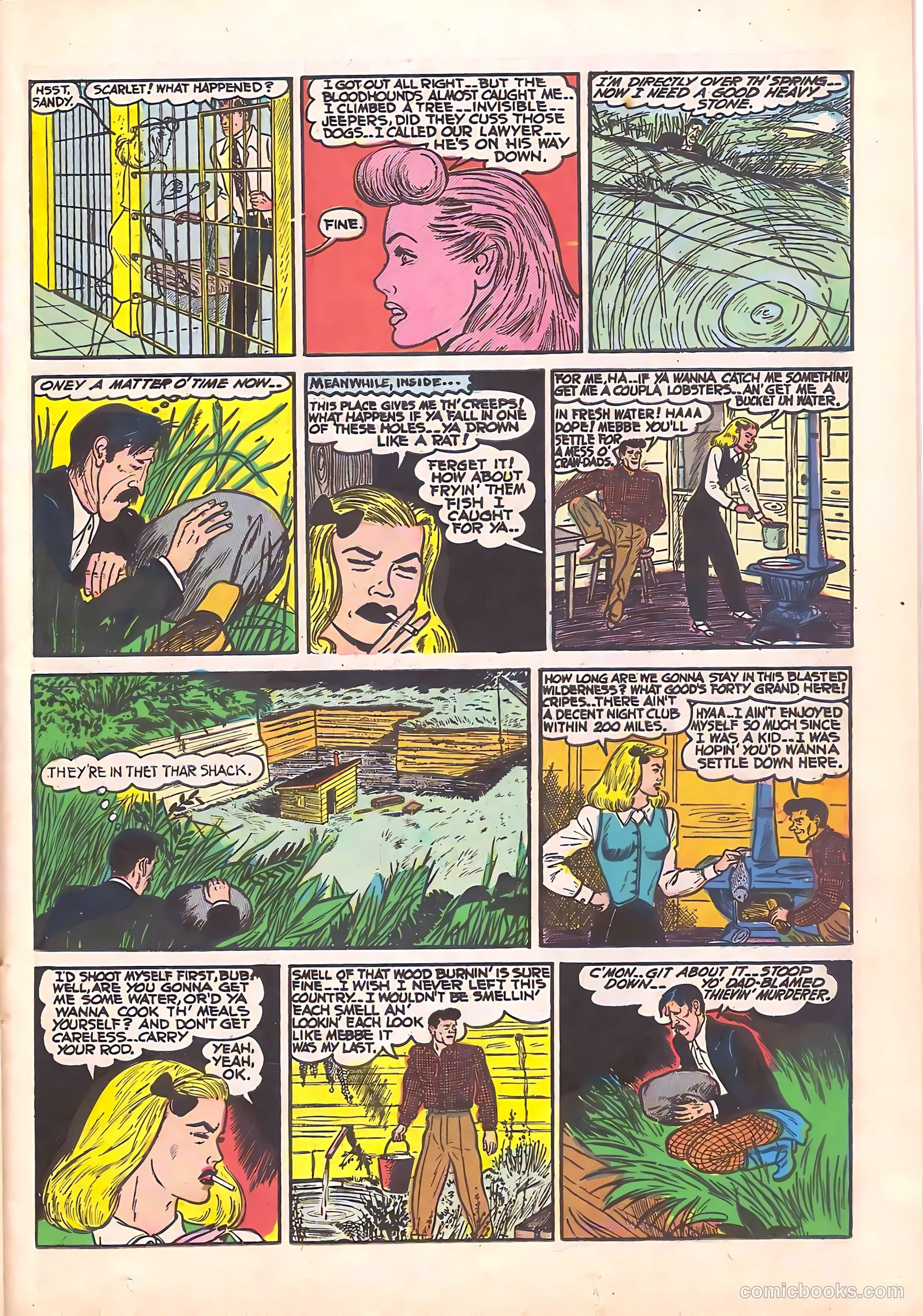 Black Cat #21 (1950) — page 23 of 36