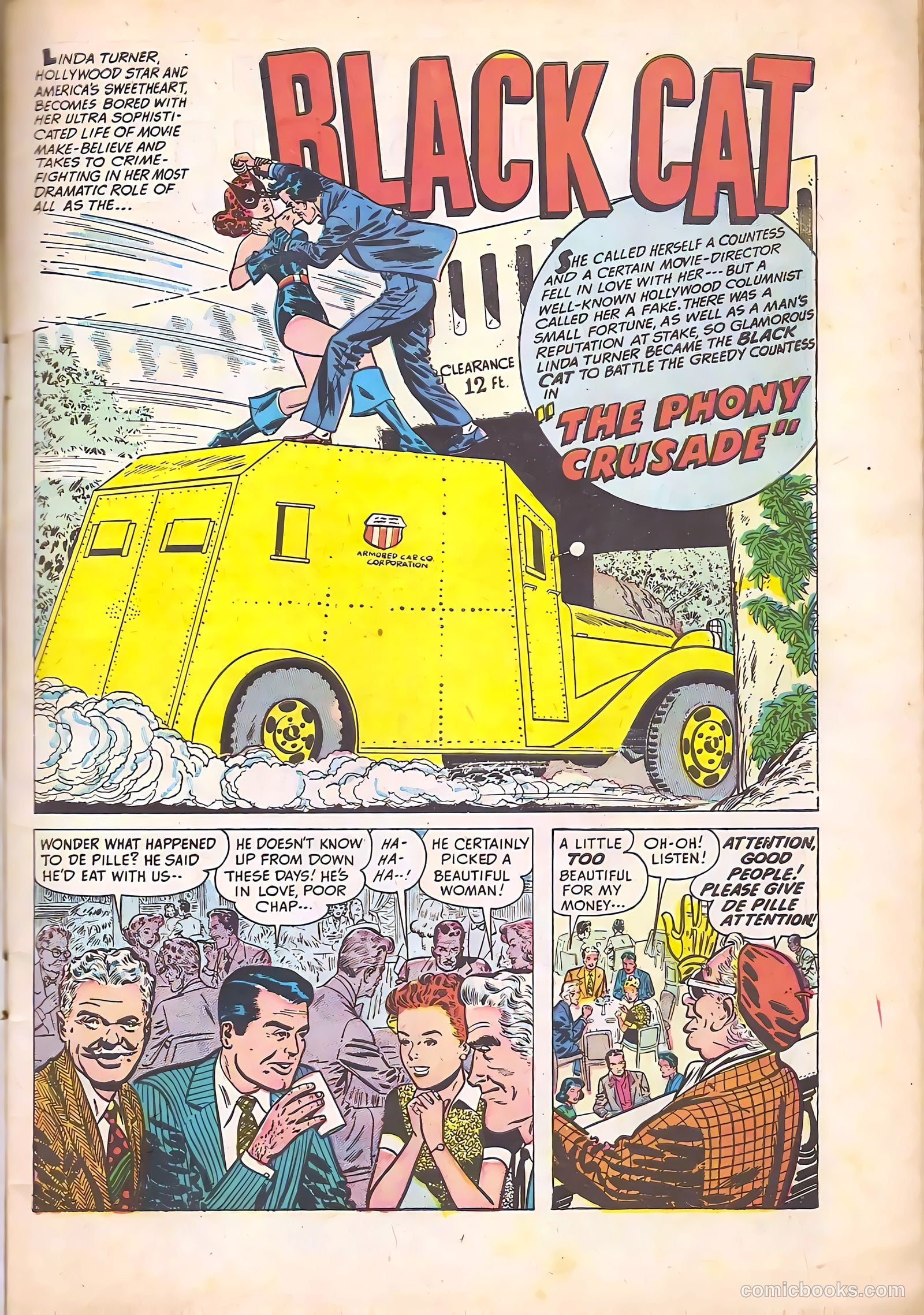 Black Cat #22 (1950) — page 3 of 36