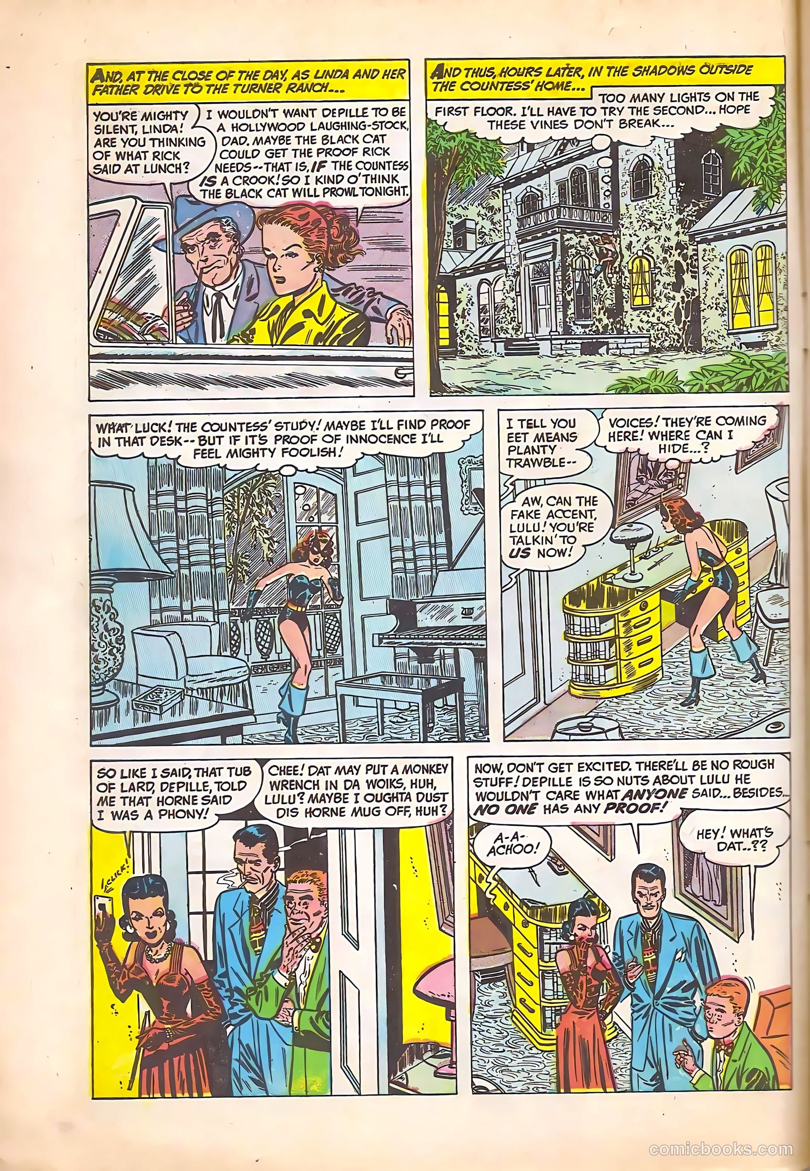 Black Cat #22 (1950) — page 6 of 36