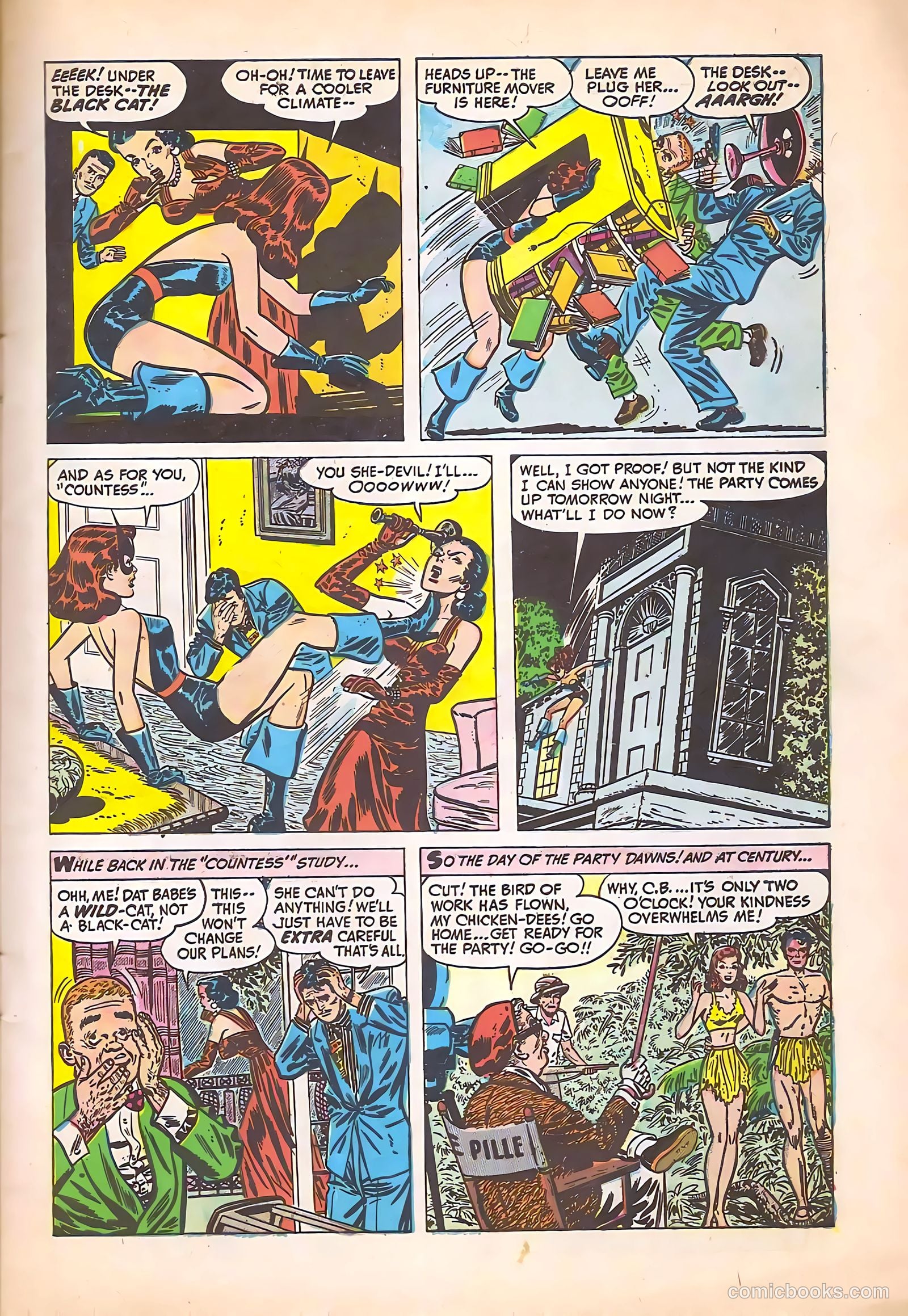 Black Cat #22 (1950) — page 7 of 36