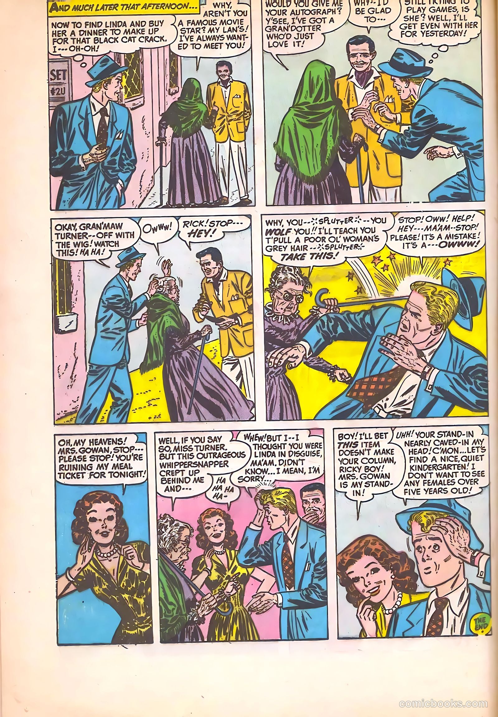 Black Cat #22 (1950) — page 16 of 36