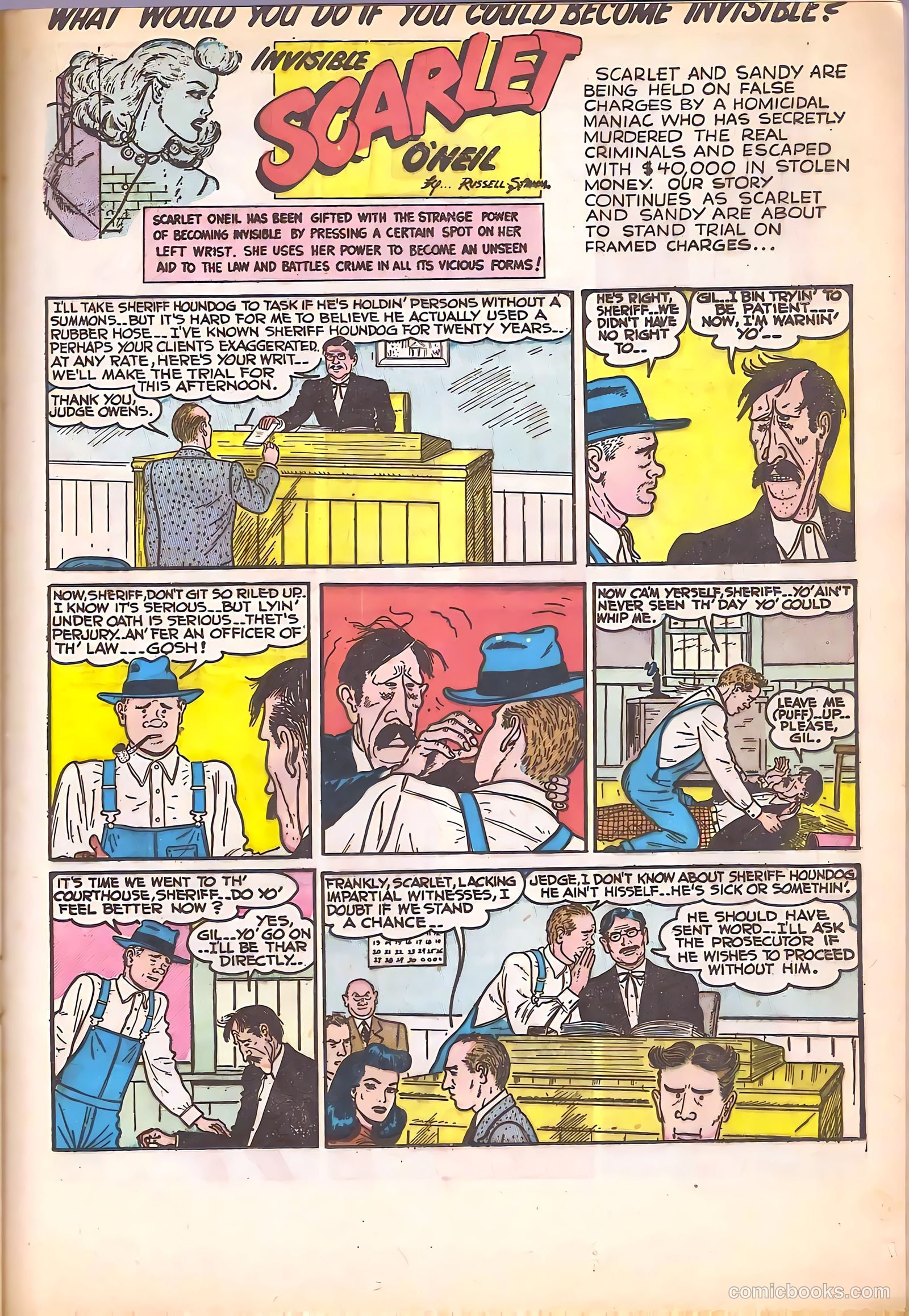 Black Cat #22 (1950) — page 21 of 36