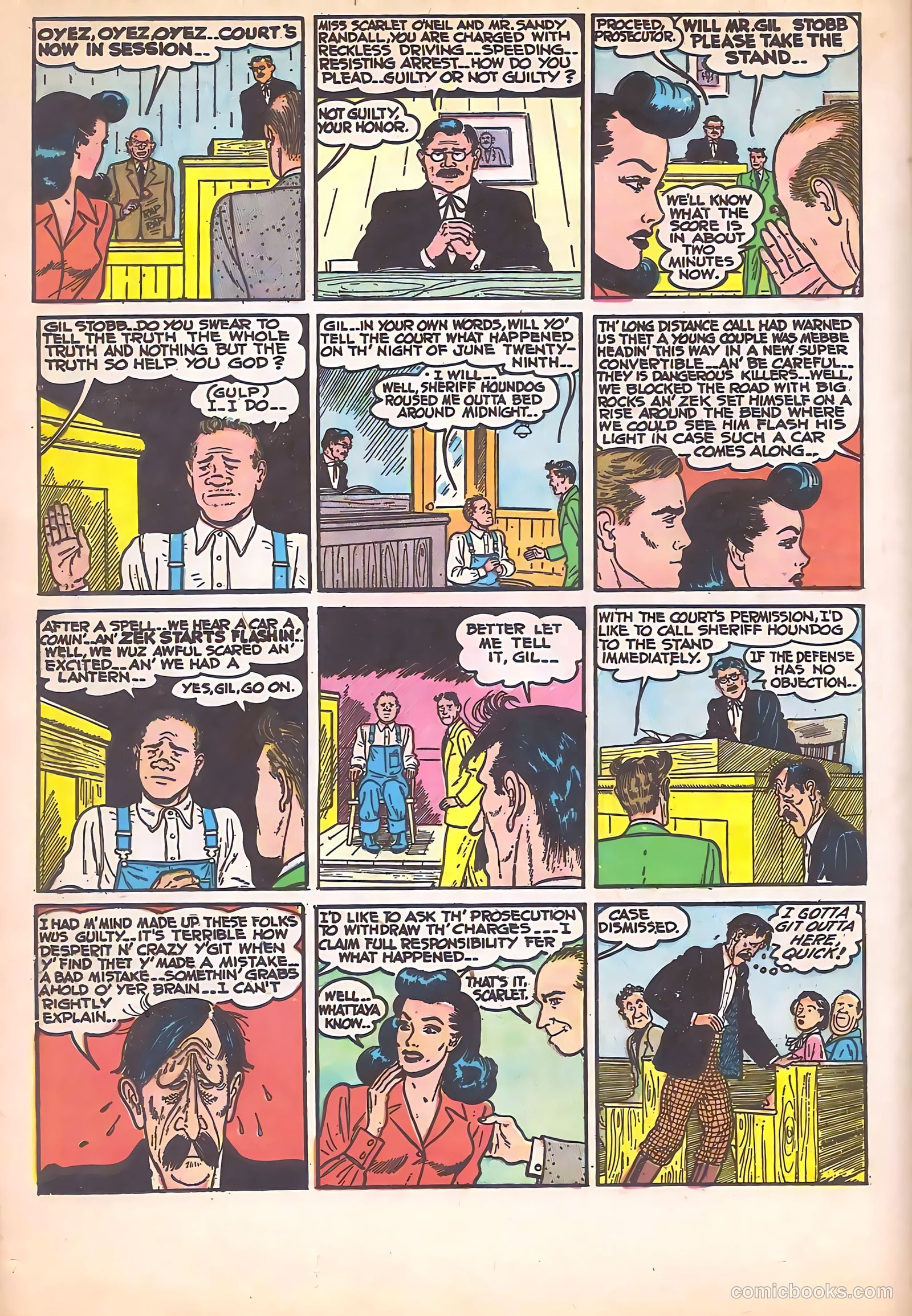 Black Cat #22 (1950) — page 22 of 36