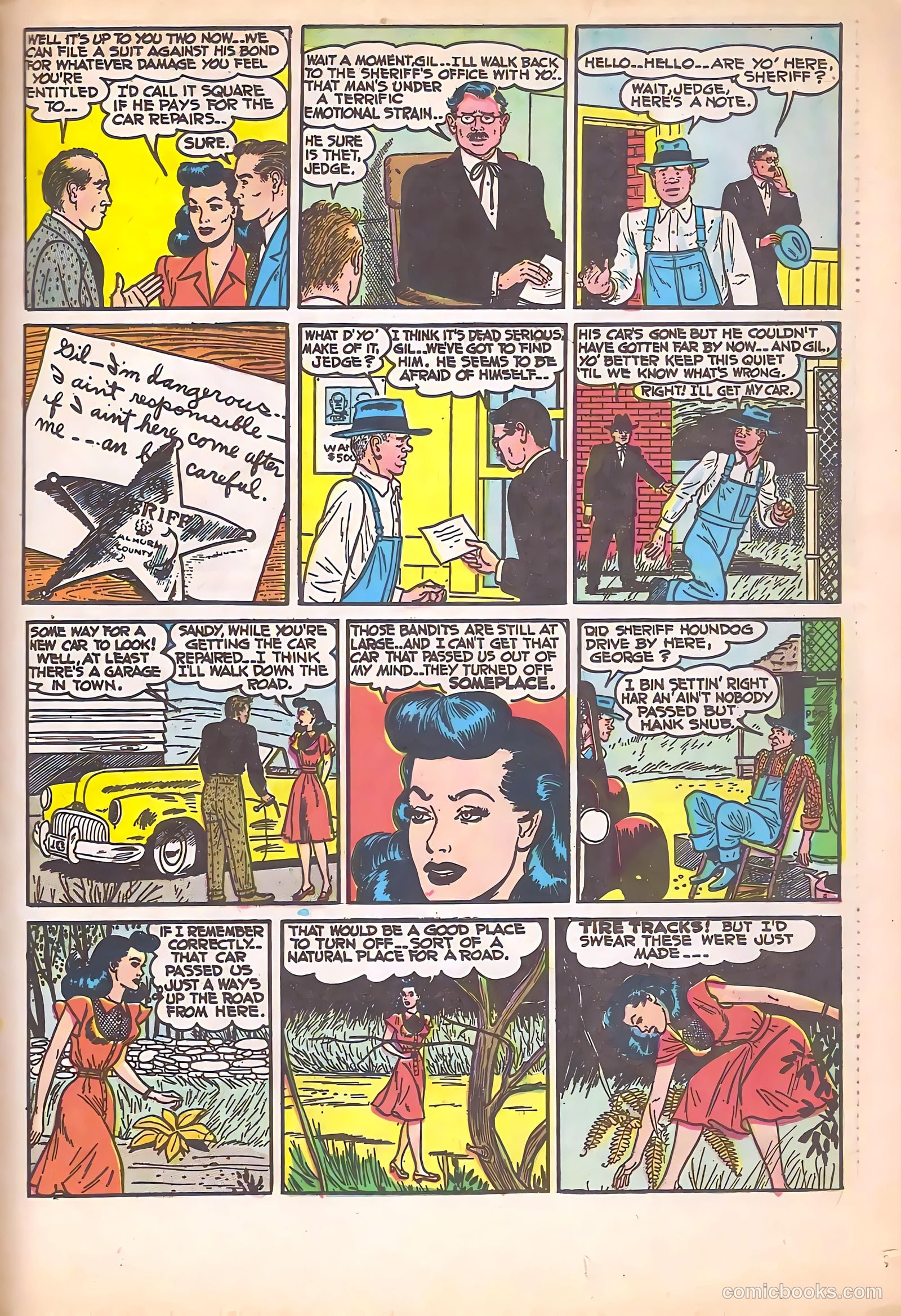 Black Cat #22 (1950) — page 23 of 36
