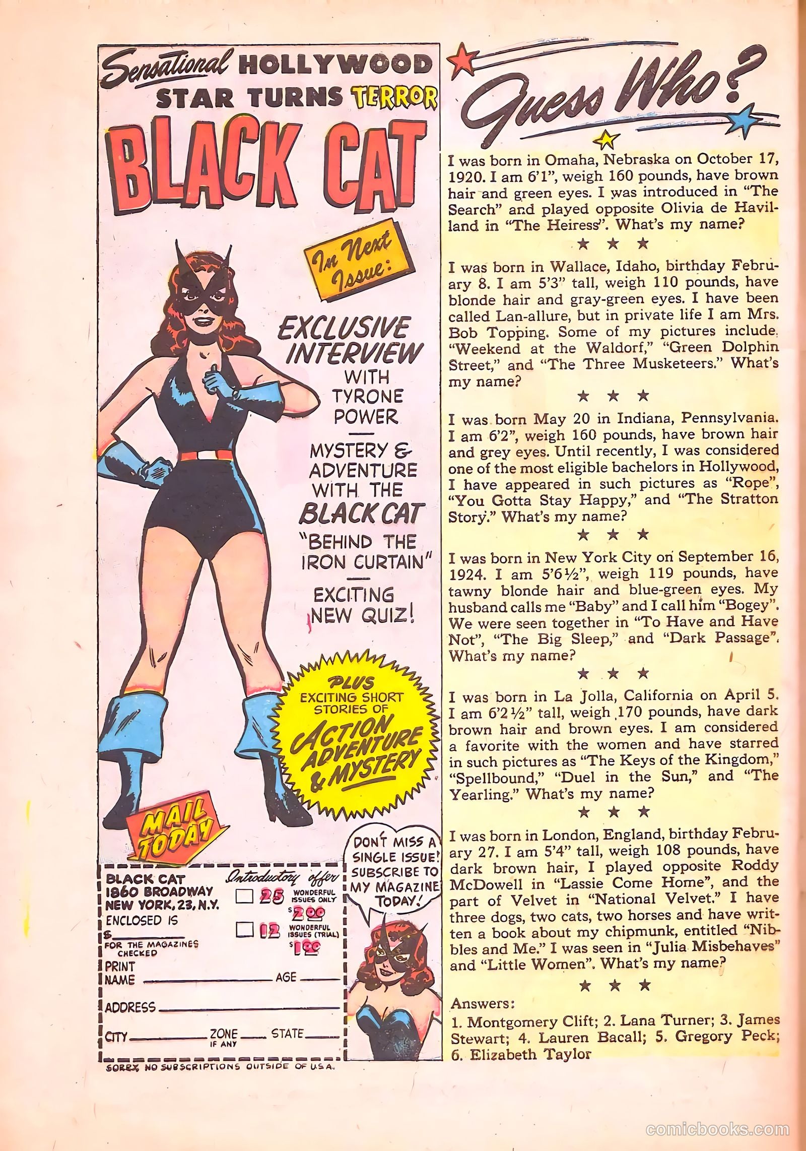 Black Cat #22 (1950) — page 28 of 36