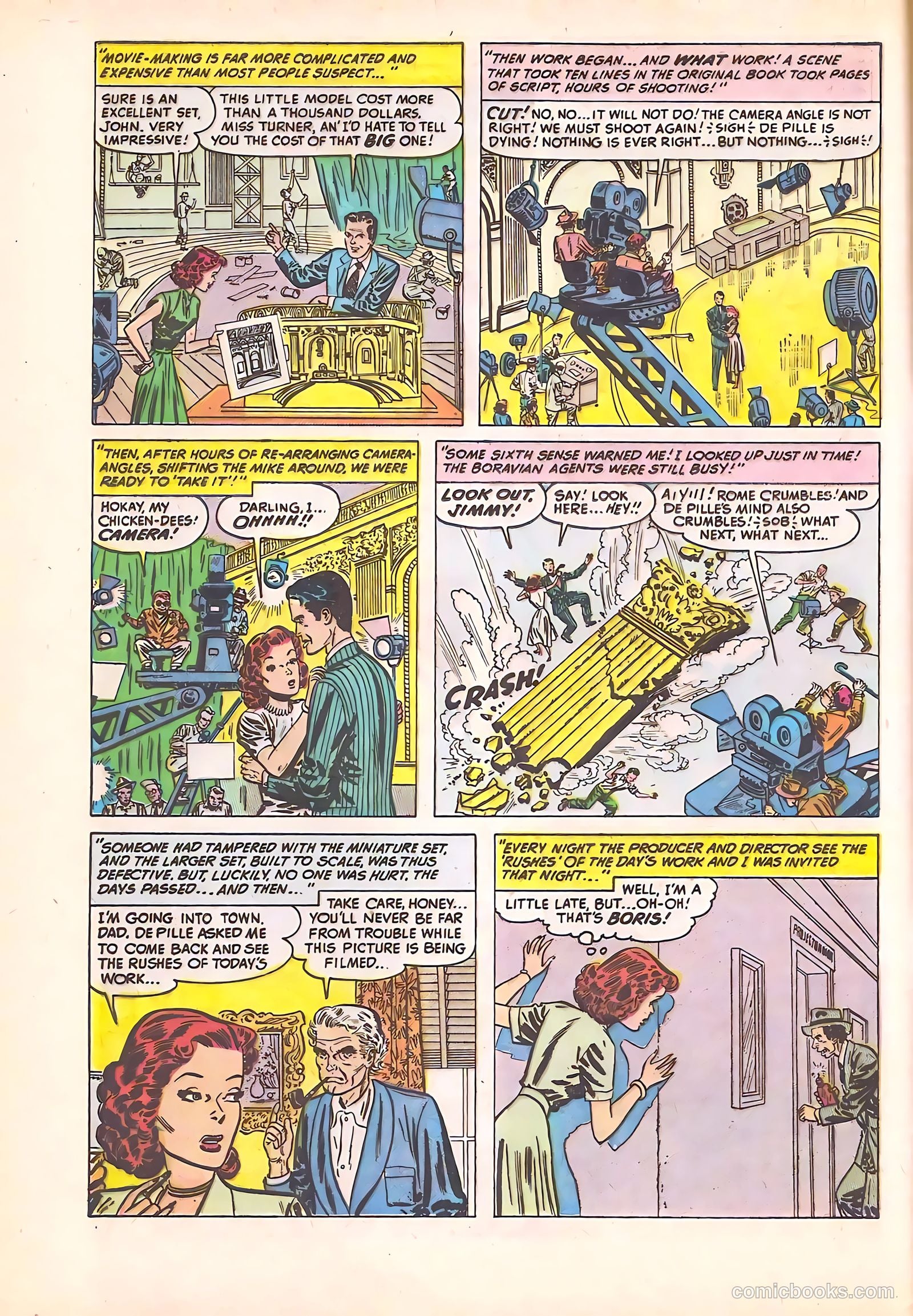Black Cat Comics #23 (1950) — page 8 of 36
