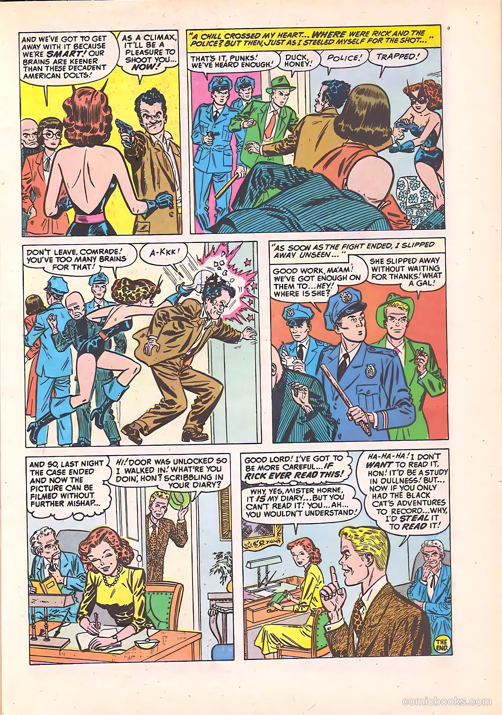 Black Cat Comics #23 (1950) — page 11 of 36