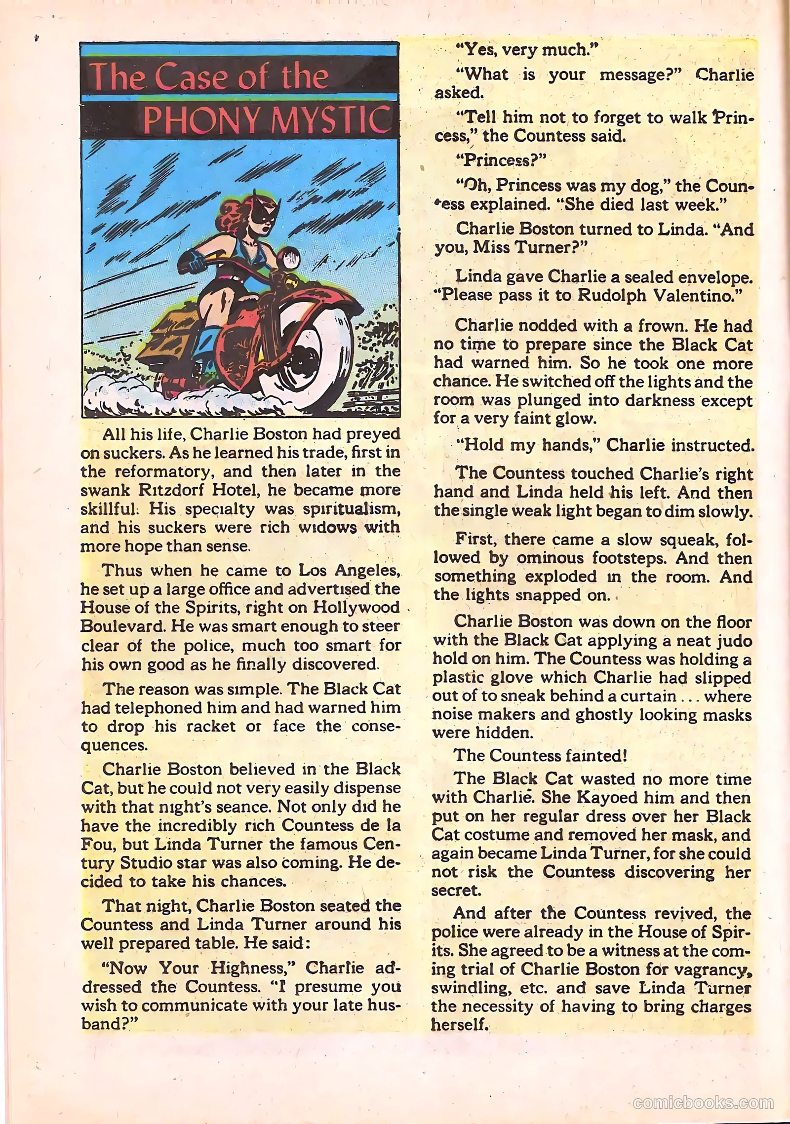 Black Cat Comics #23 (1950) — page 12 of 36