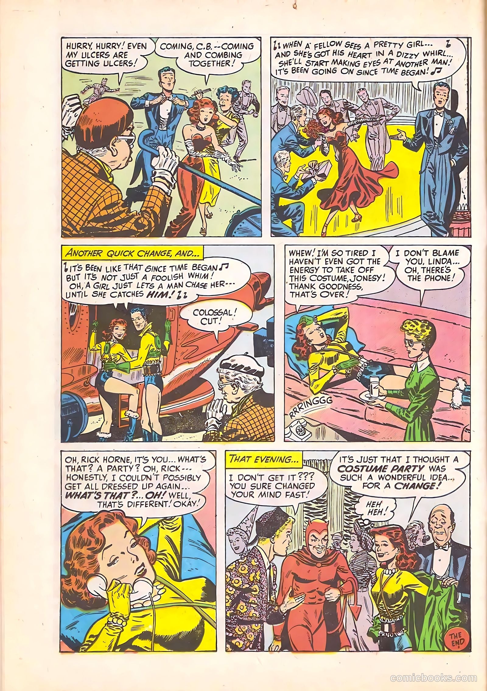 Black Cat Comics #23 (1950) — page 14 of 36