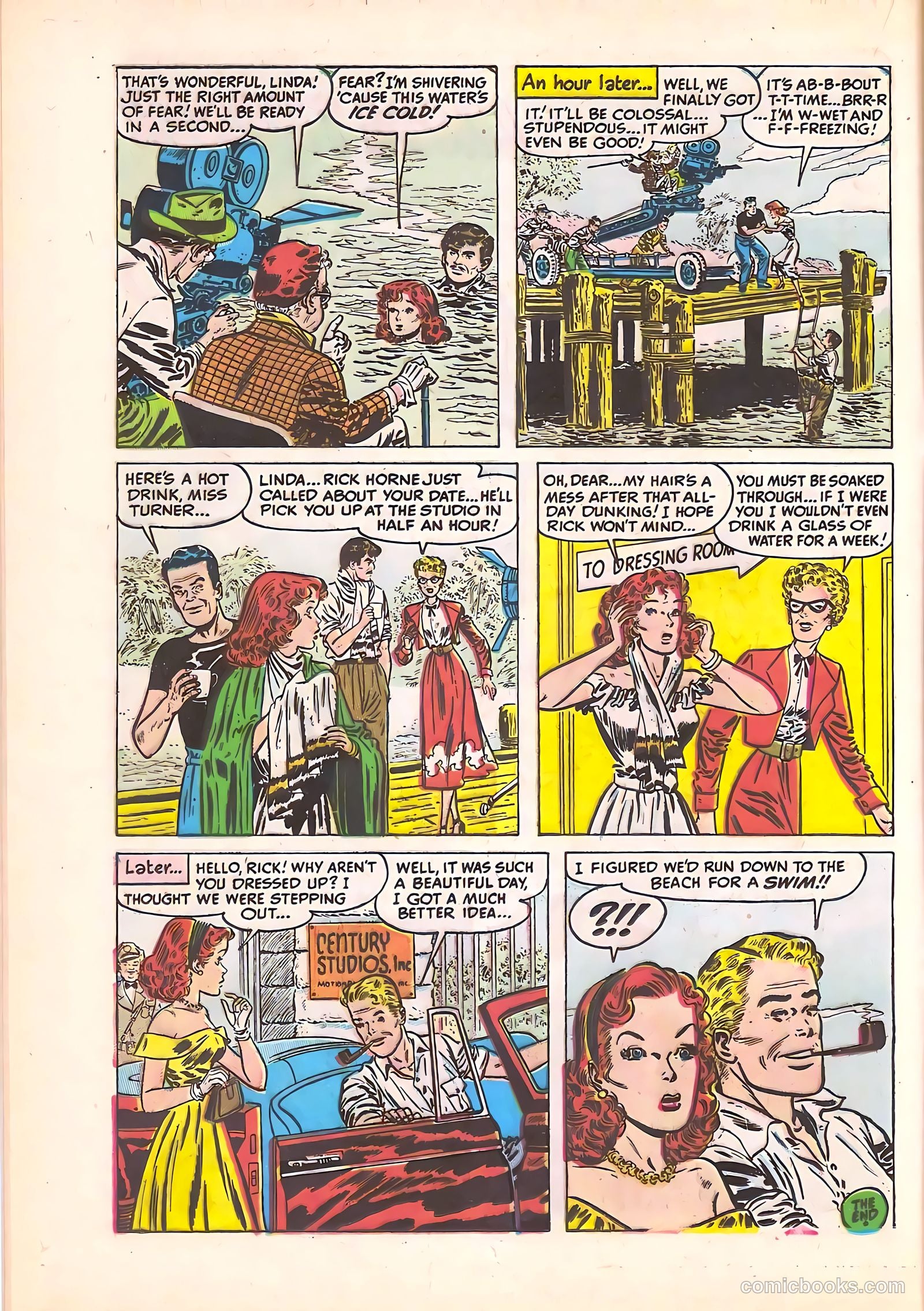 Black Cat Comics #23 (1950) — page 16 of 36