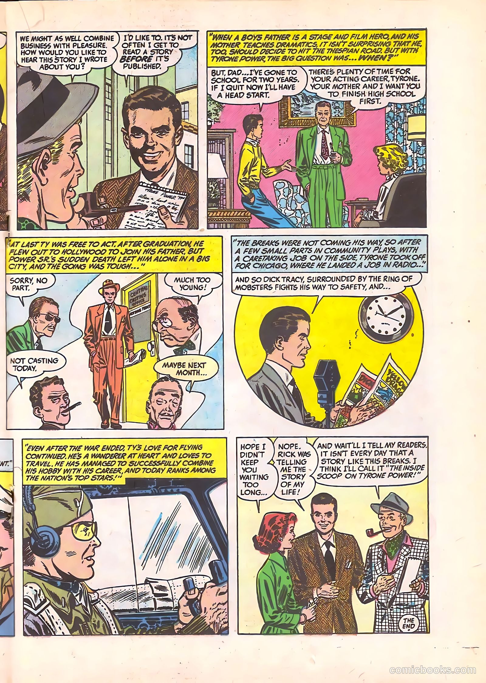 Black Cat Comics #23 (1950) — page 19 of 36