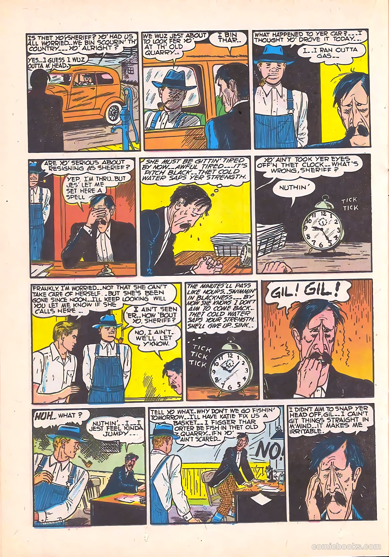 Black Cat Comics #23 (1950) — page 22 of 36