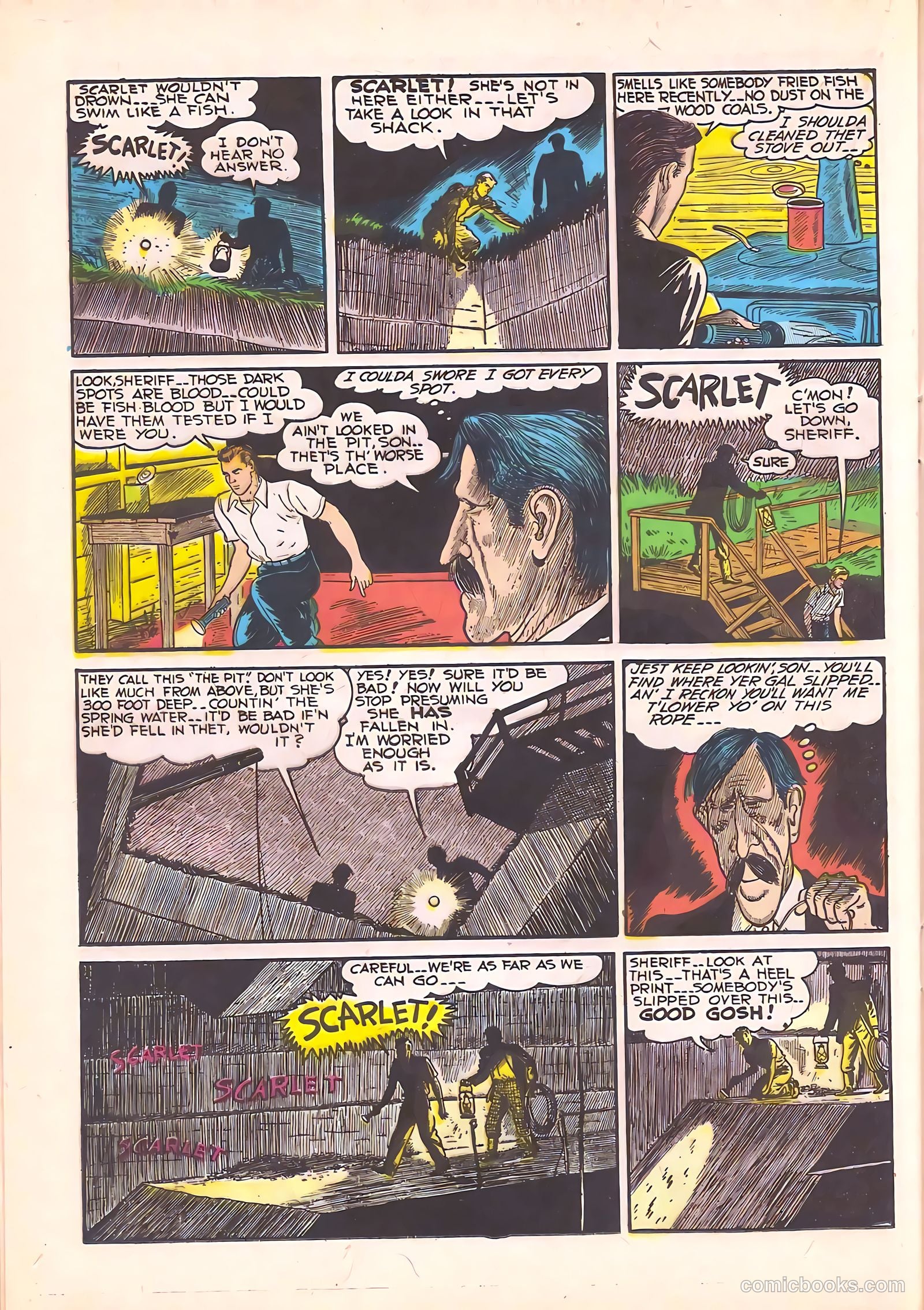 Black Cat Comics #23 (1950) — page 24 of 36
