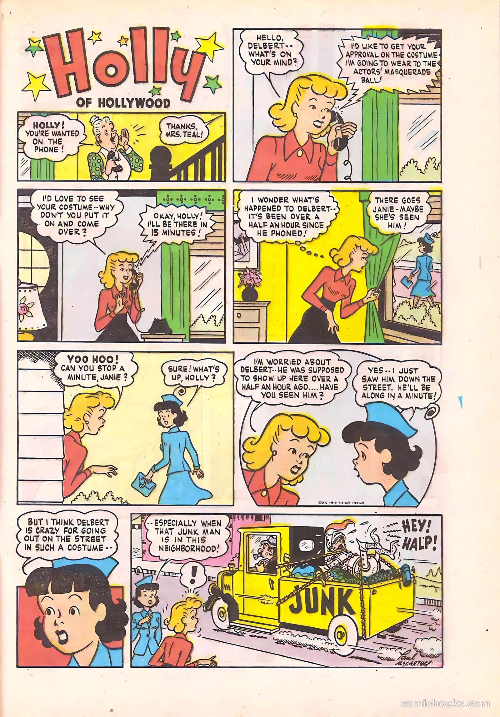 Black Cat Comics #23 (1950) — page 29 of 36