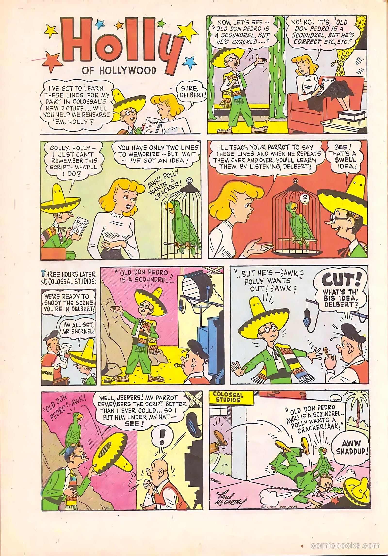 Black Cat Comics #23 (1950) — page 30 of 36