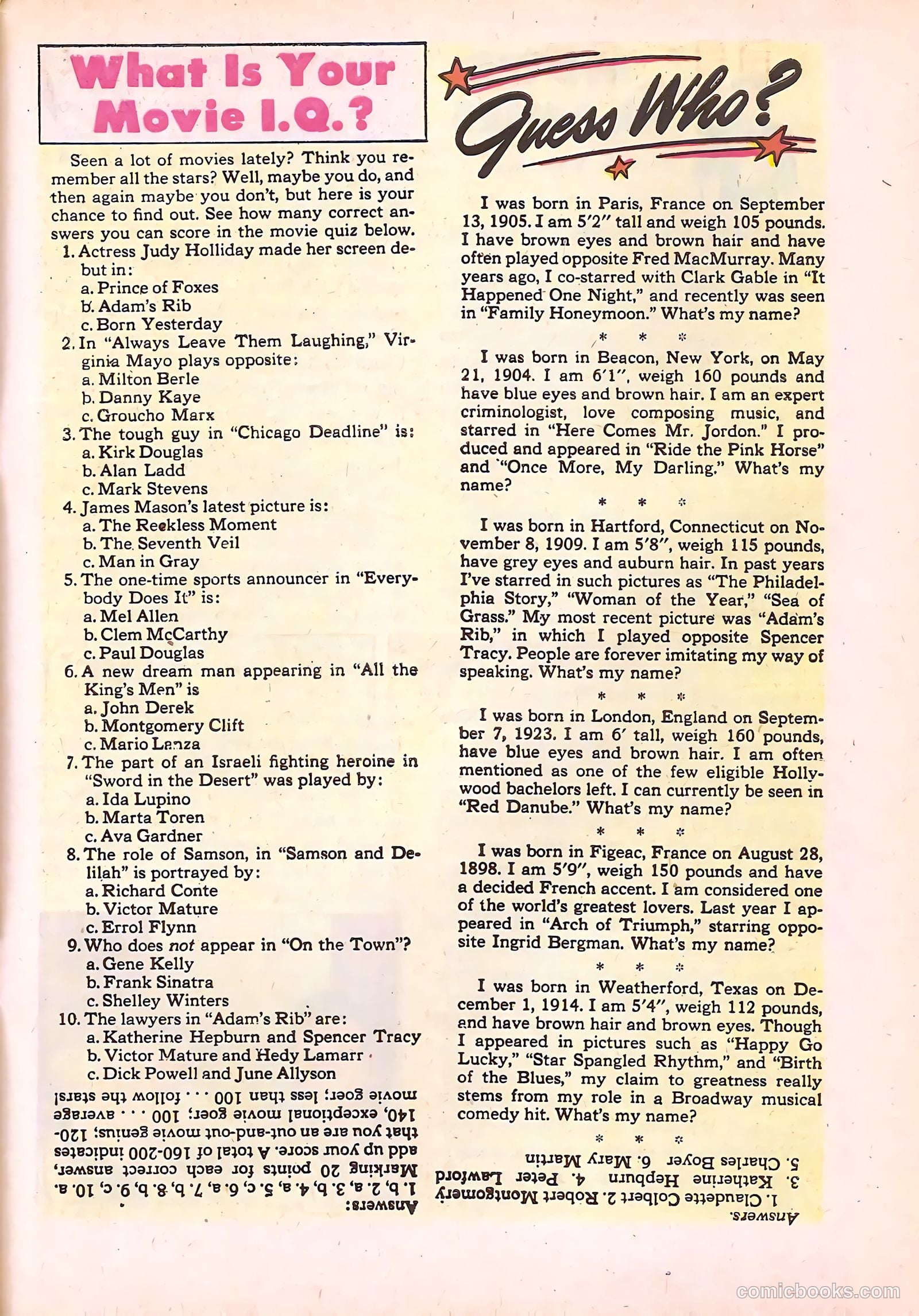 Black Cat Comics #23 (1950) — page 31 of 36