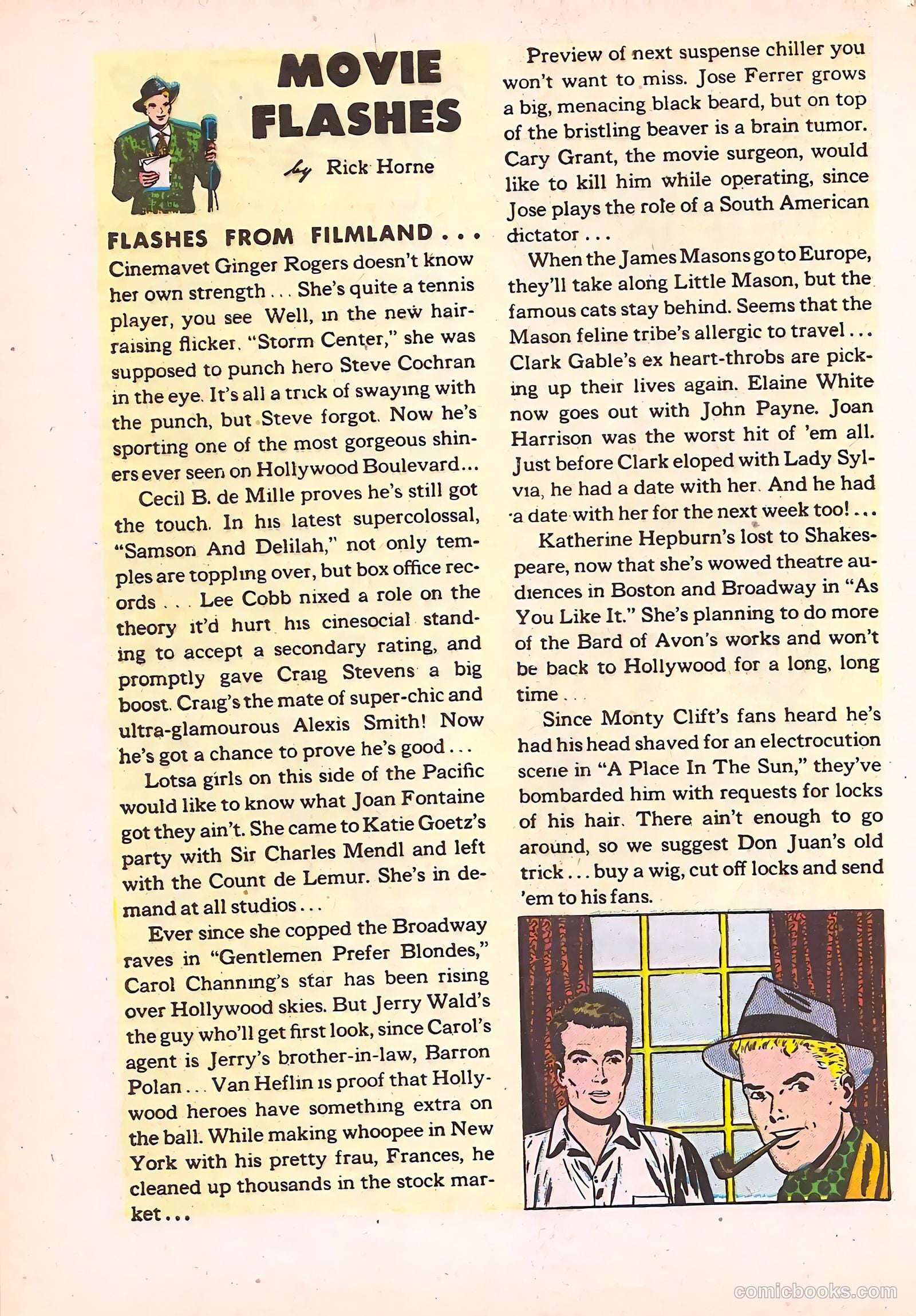 Black Cat Comics #23 (1950) — page 32 of 36