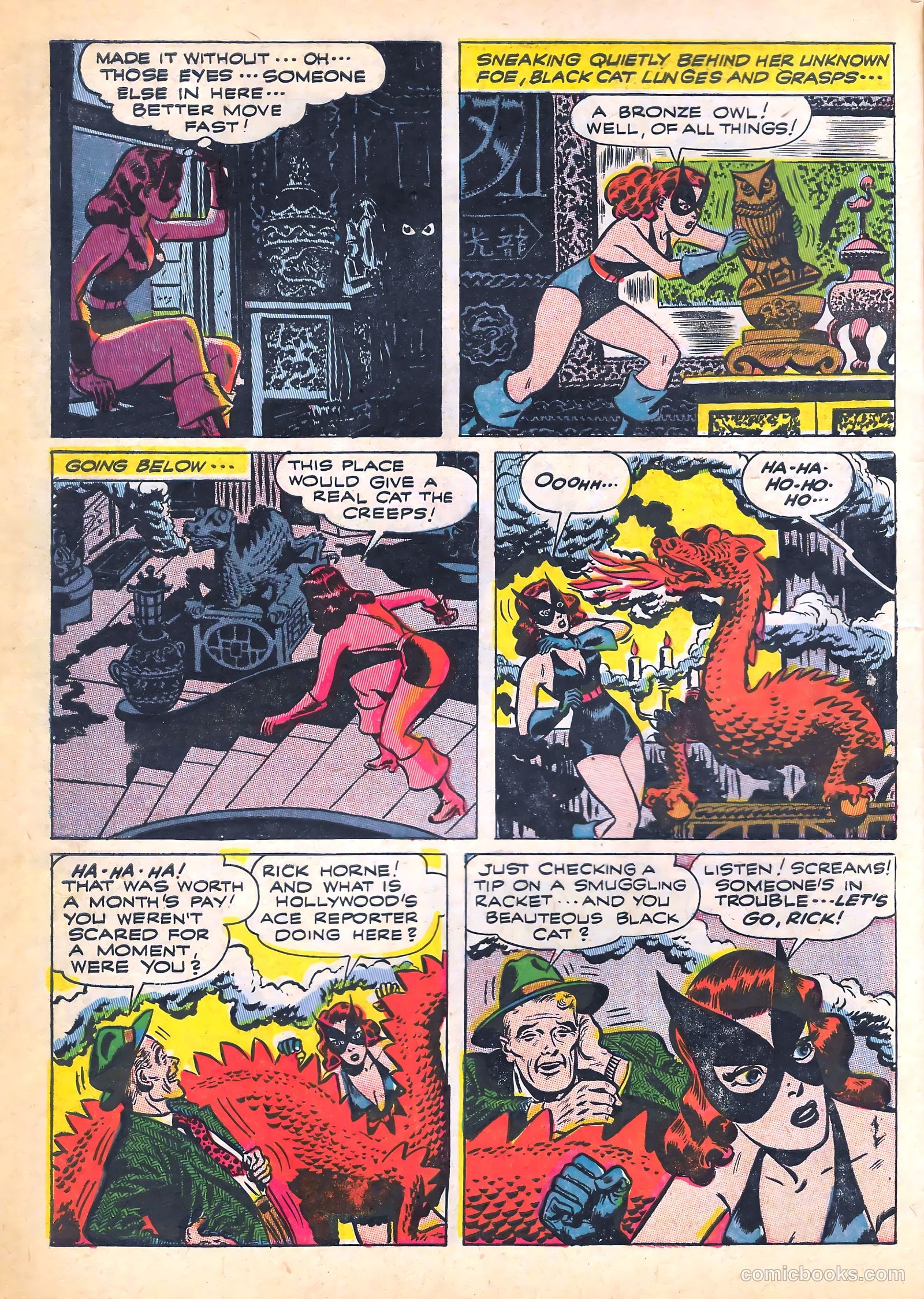 Black Cat #3 (1946) — page 6 of 52