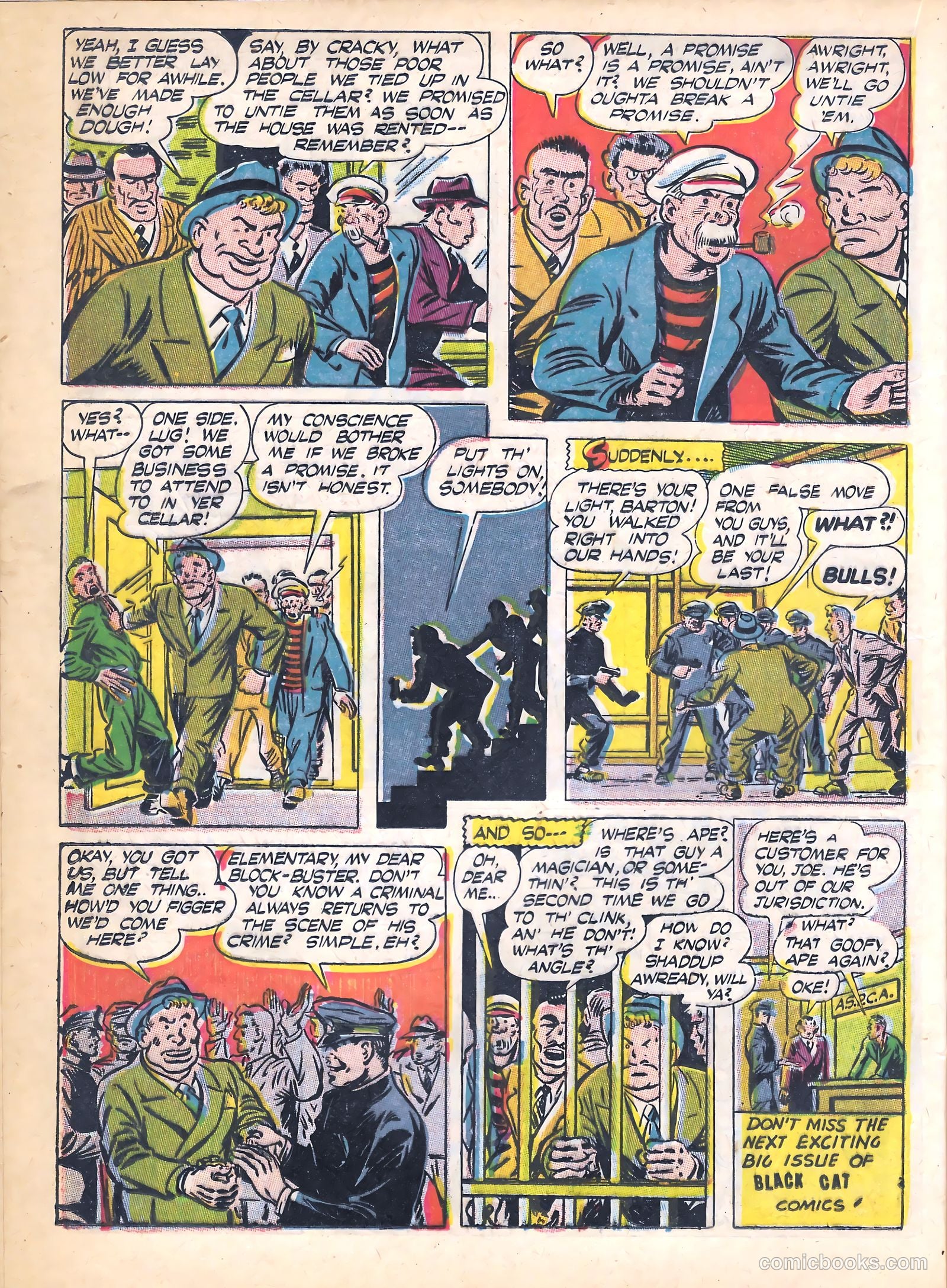 Black Cat #3 (1946) — page 24 of 52