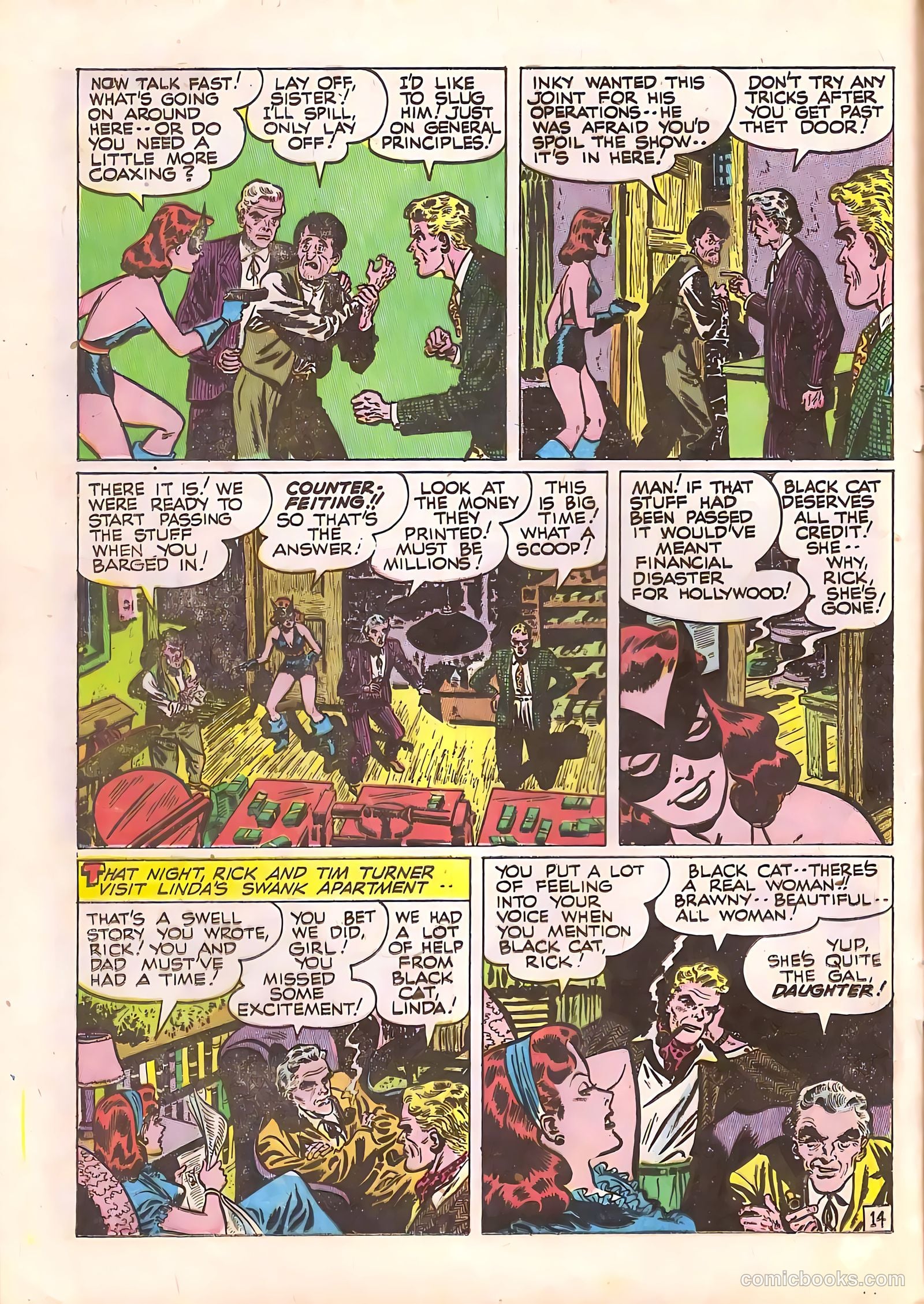 Black Cat #4 (1947) — page 16 of 52