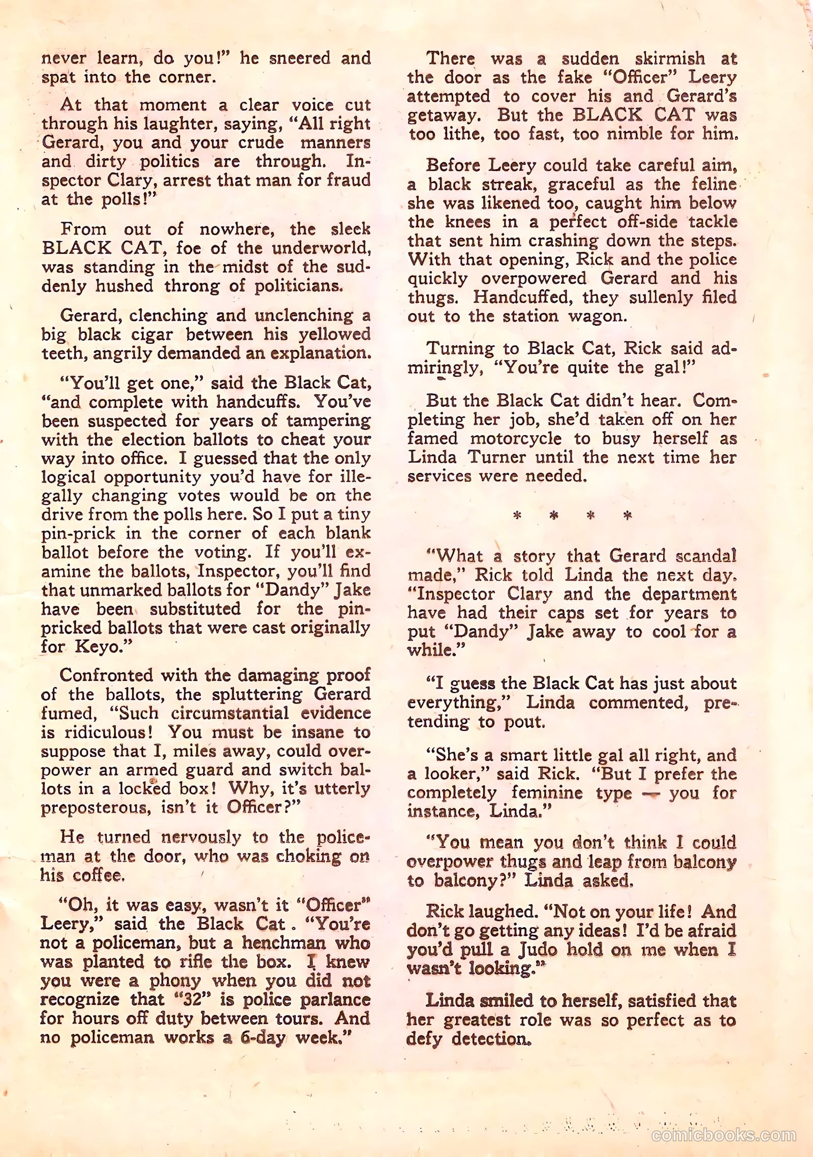 Black Cat #4 (1947) — page 25 of 52