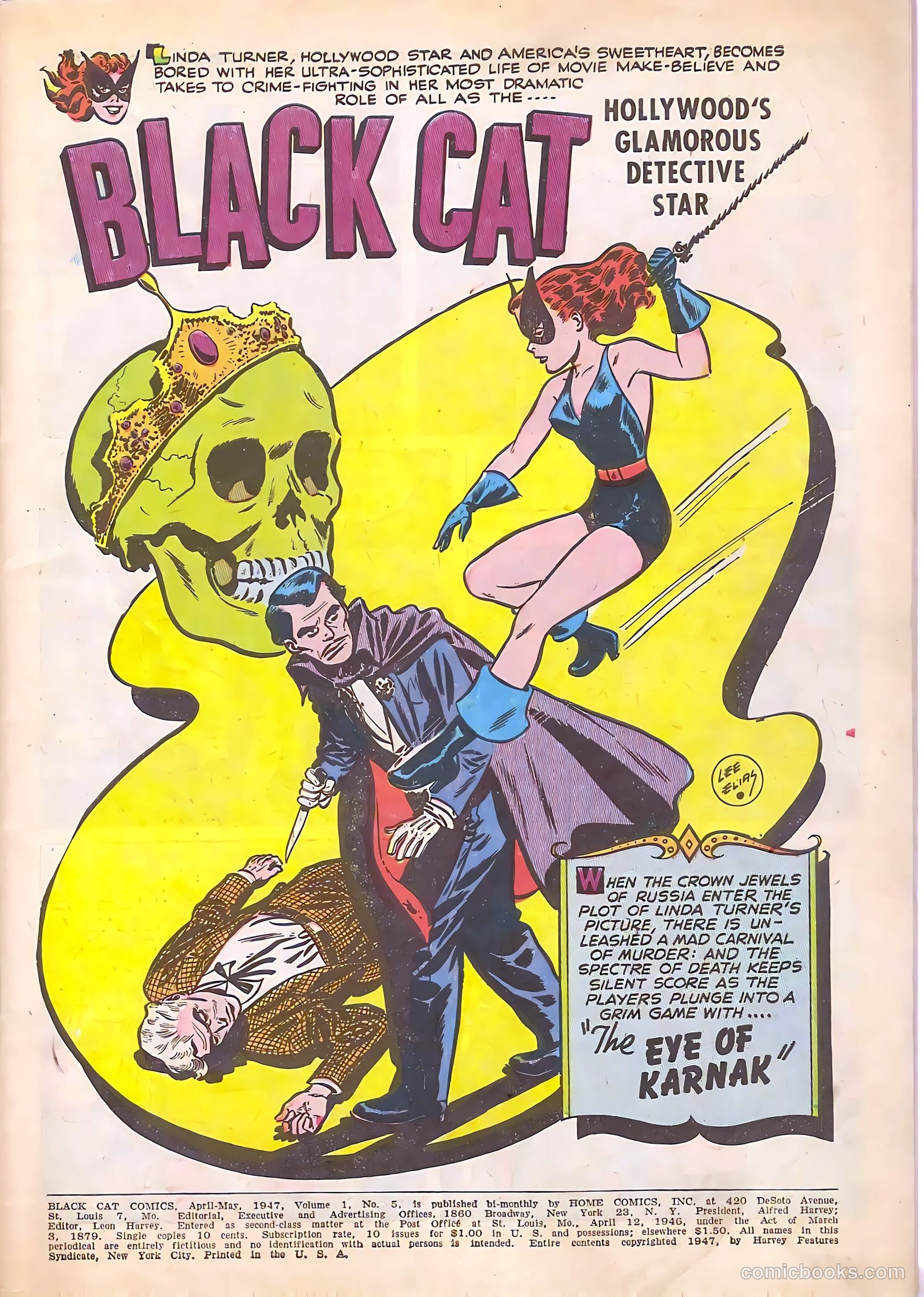 Black Cat Comics #5 (1947) — page 3 of 52