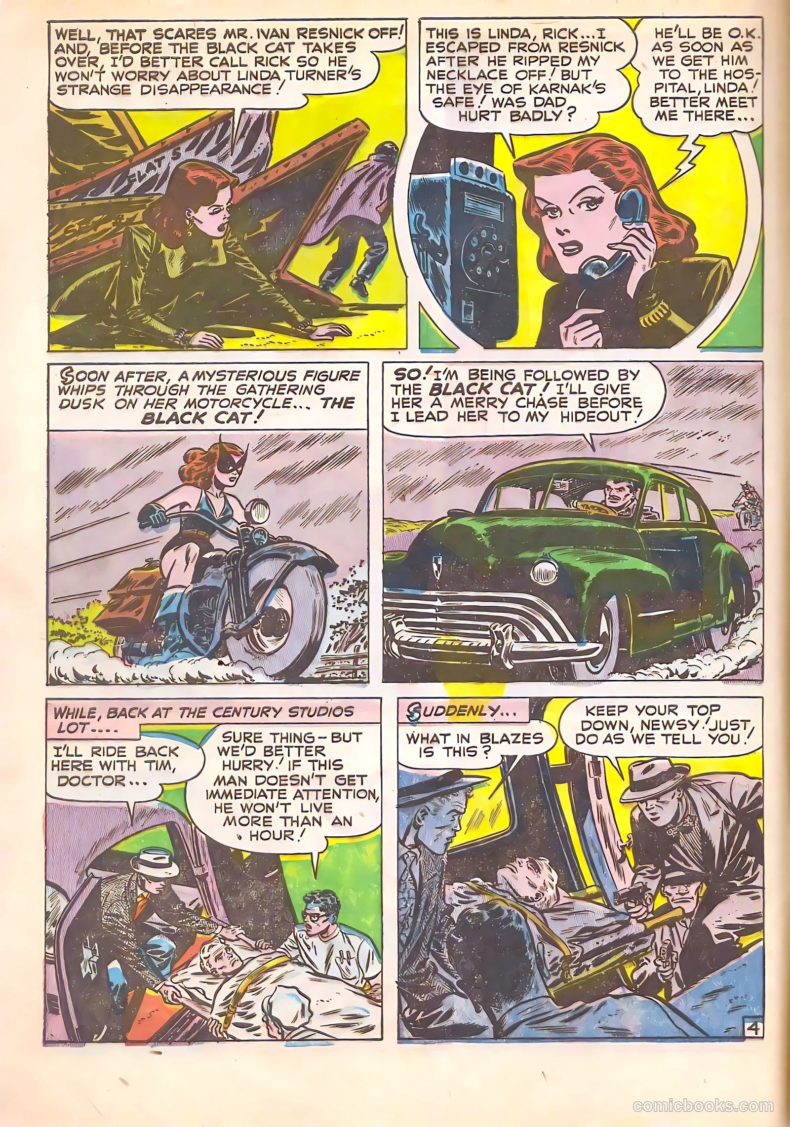 Black Cat Comics #5 (1947) — page 6 of 52