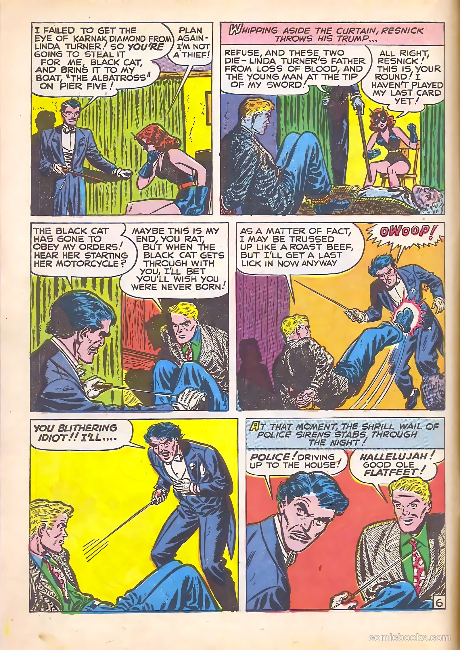 Black Cat Comics #5 (1947) — page 8 of 52