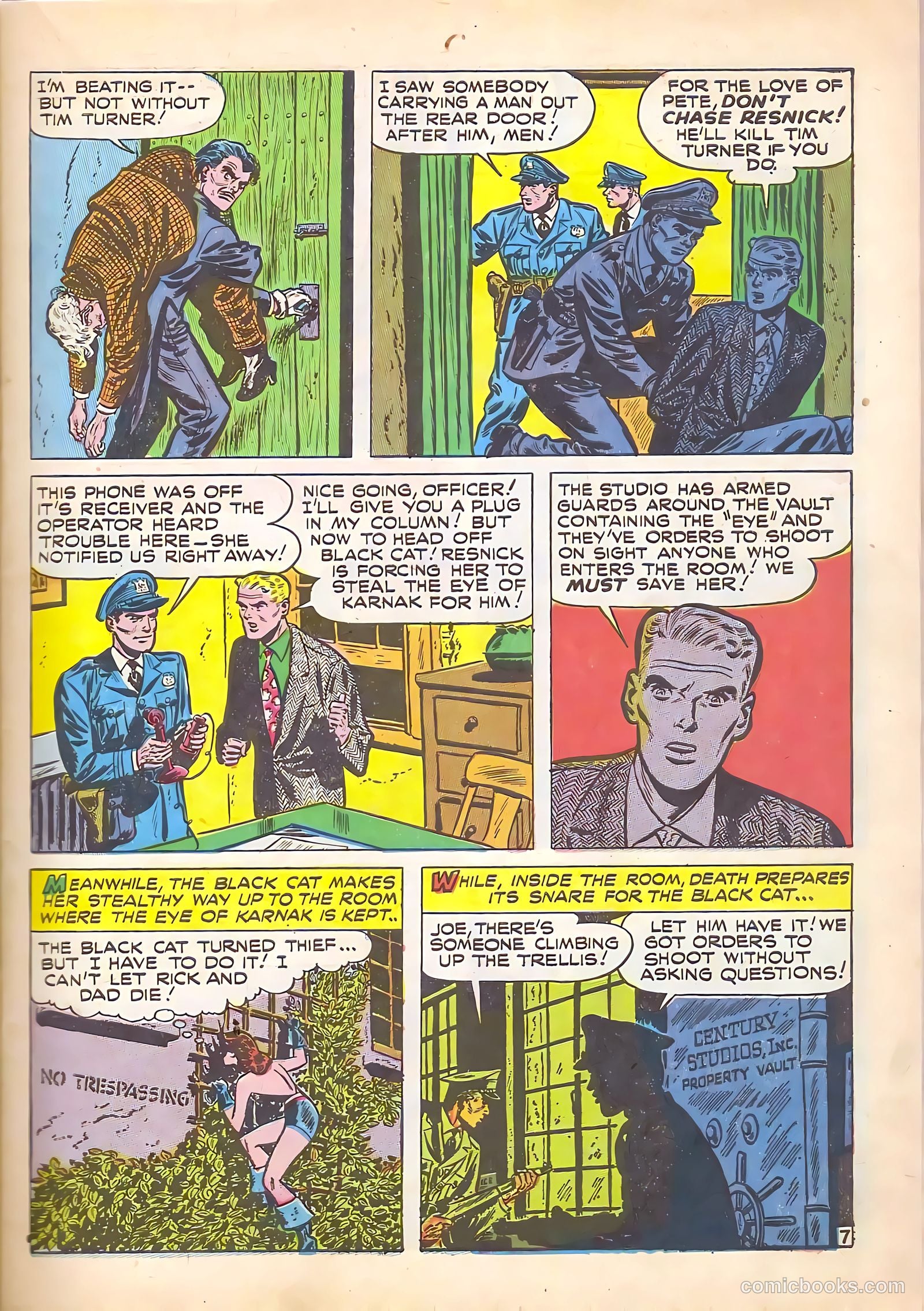 Black Cat Comics #5 (1947) — page 9 of 52