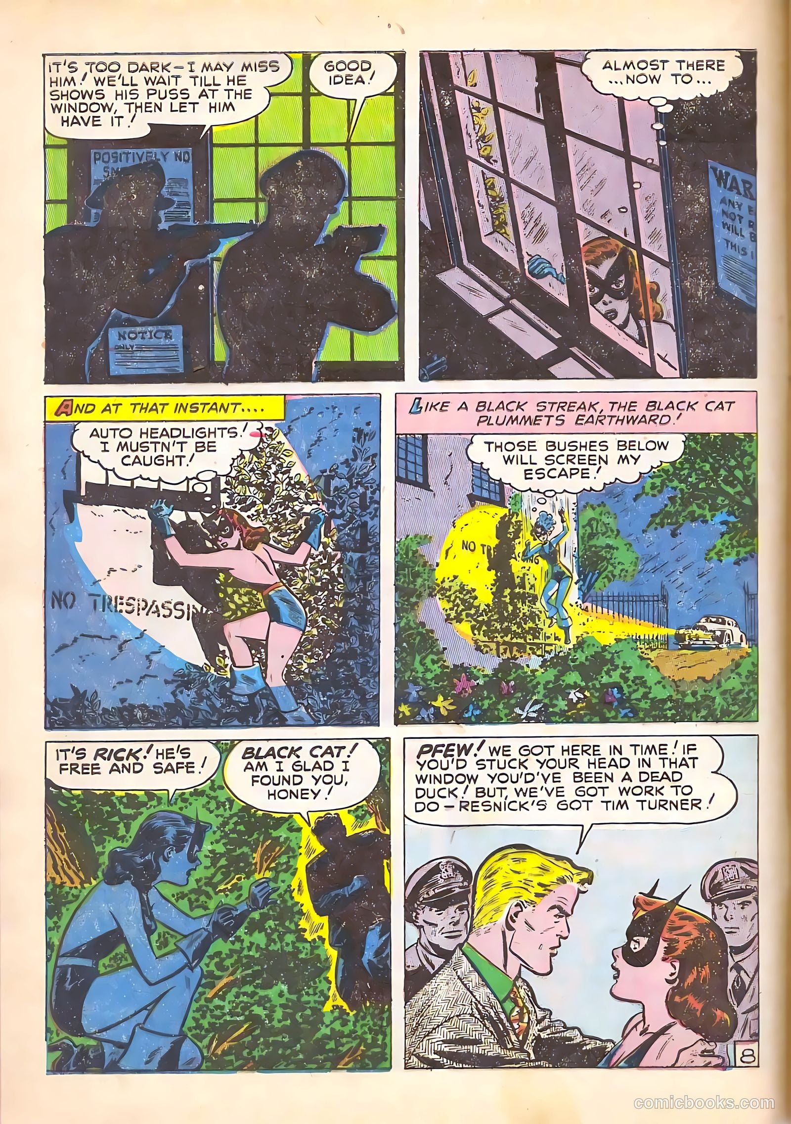 Black Cat Comics #5 (1947) — page 10 of 52