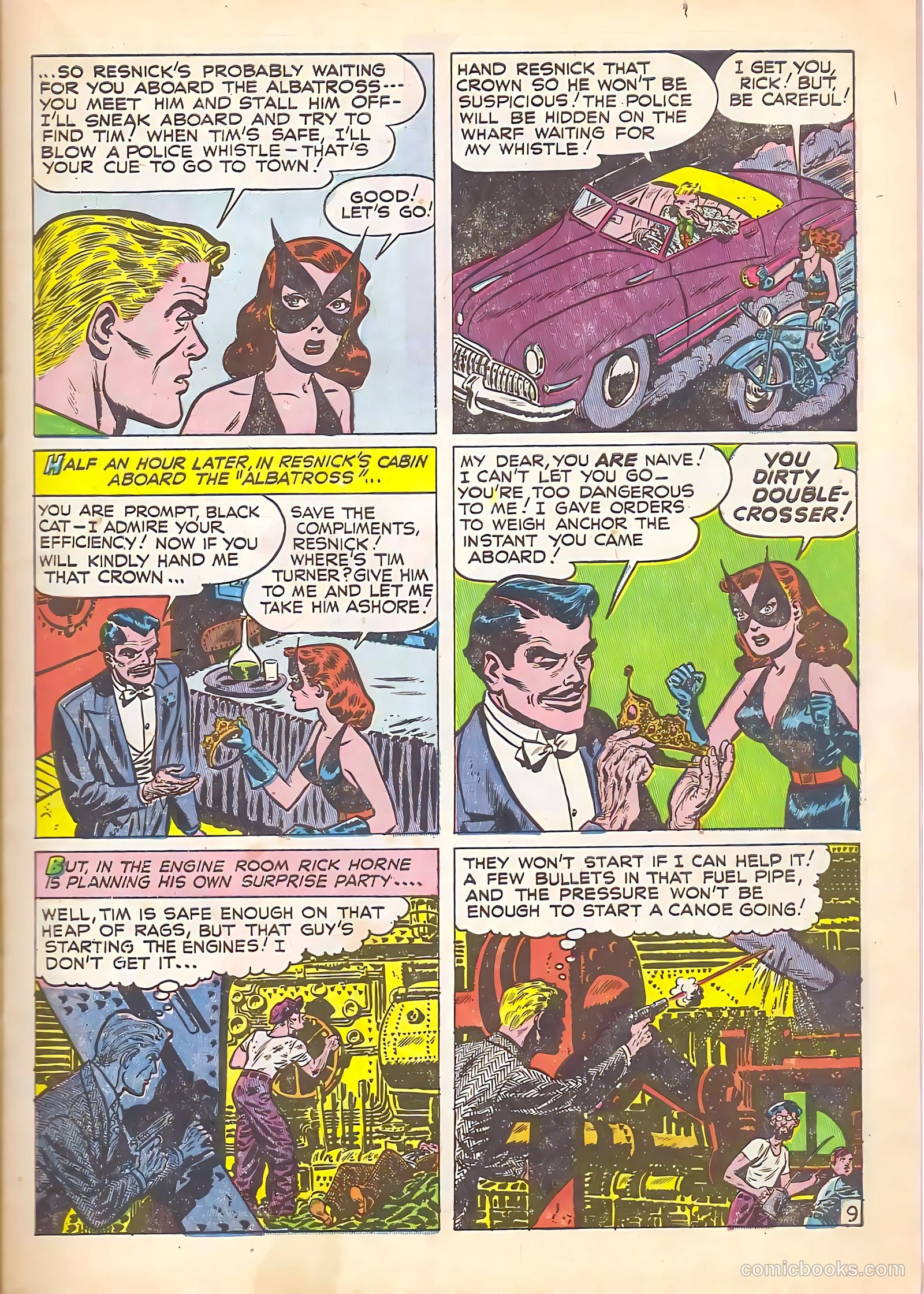 Black Cat Comics #5 (1947) — page 11 of 52
