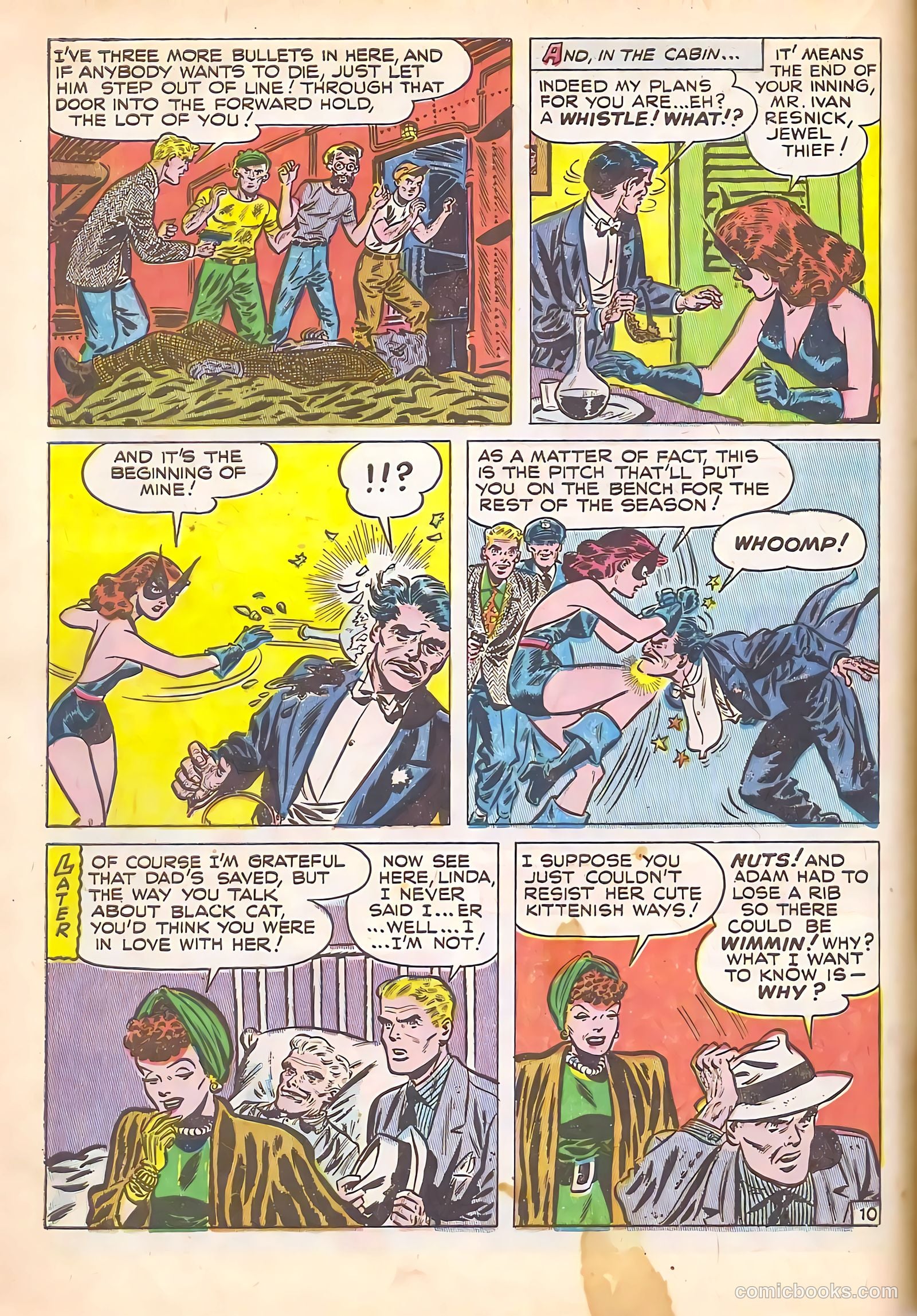 Black Cat Comics #5 (1947) — page 12 of 52