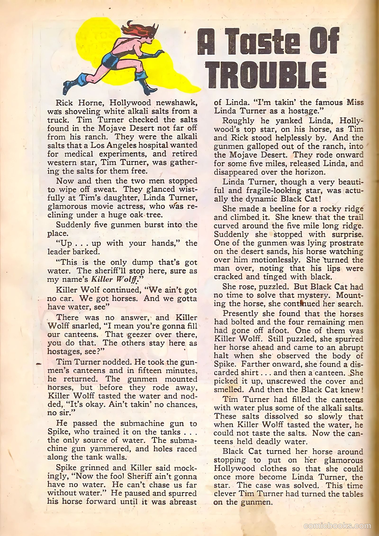 Black Cat Comics #5 (1947) — page 14 of 52