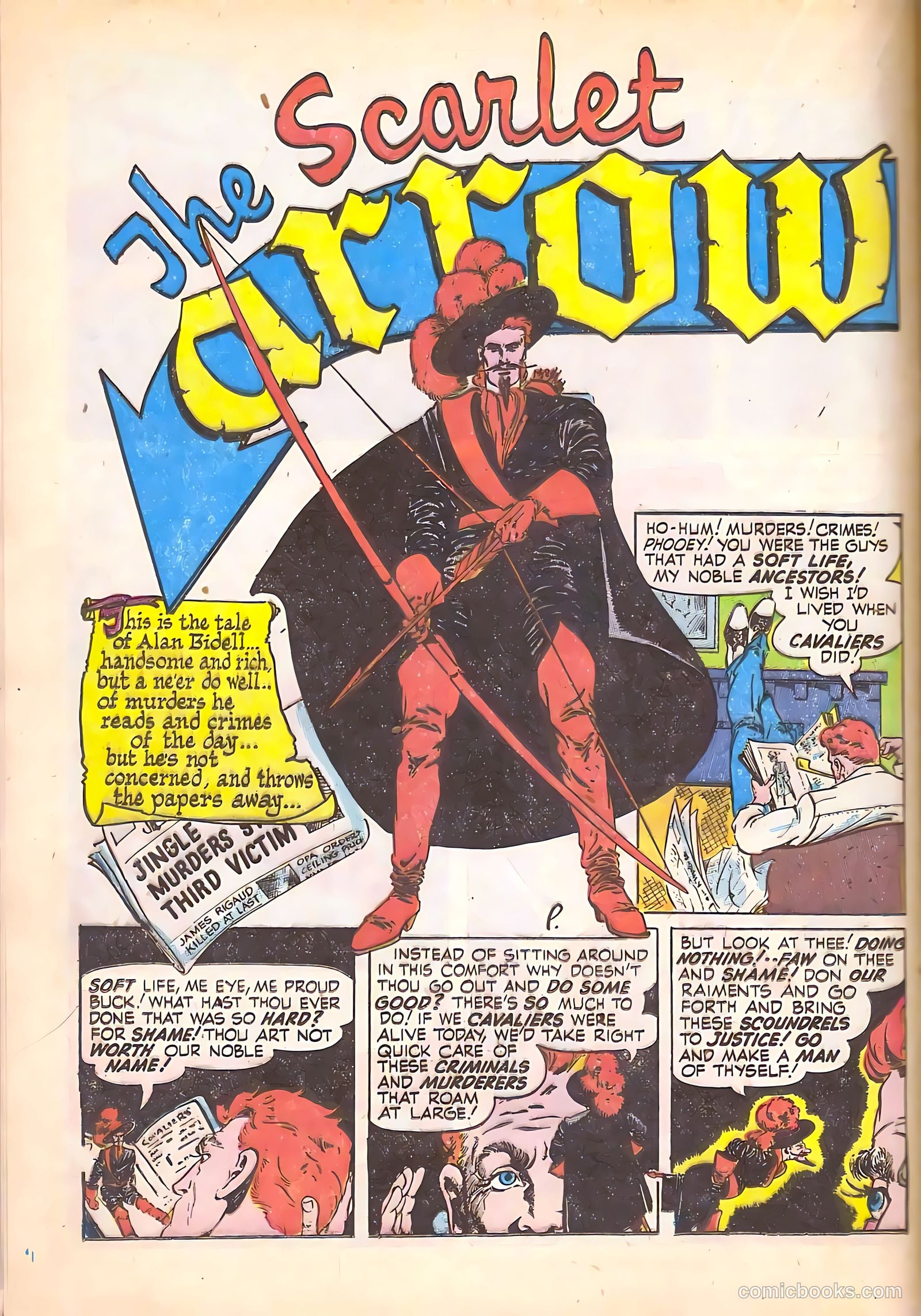 Black Cat Comics #5 (1947) — page 22 of 52