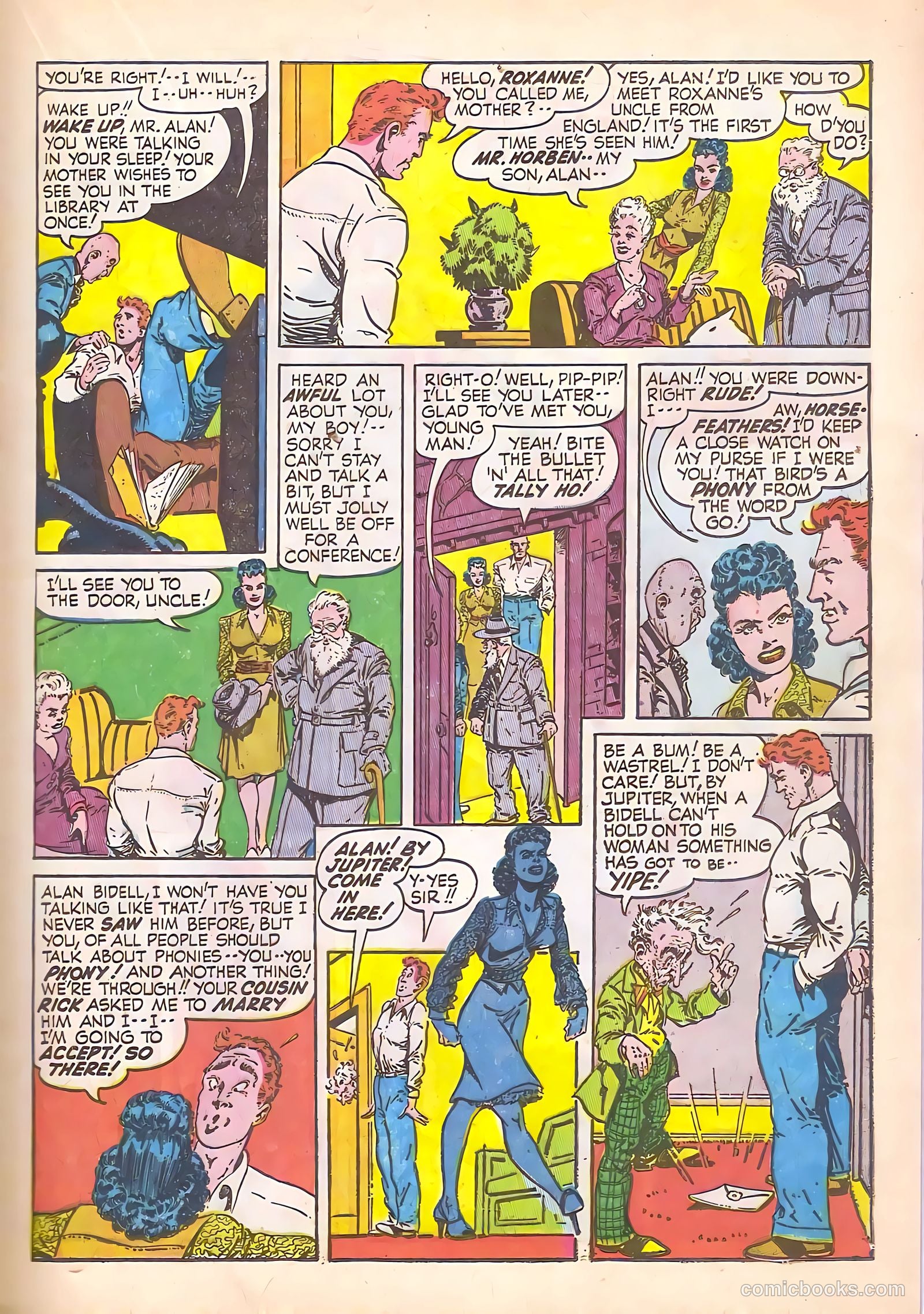 Black Cat Comics #5 (1947) — page 23 of 52