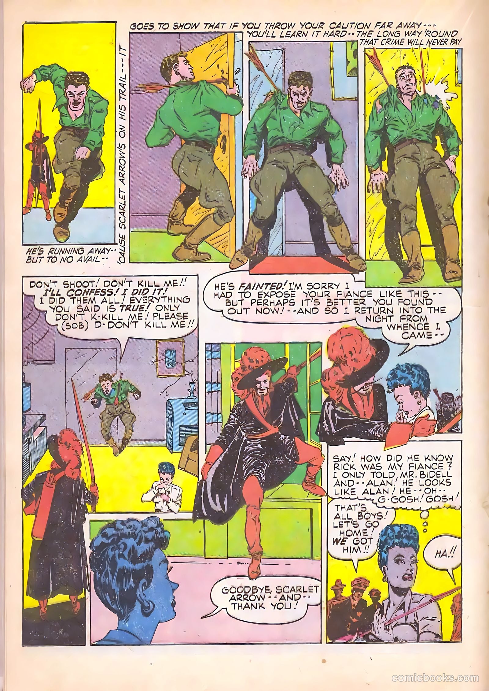 Black Cat Comics #5 (1947) — page 28 of 52