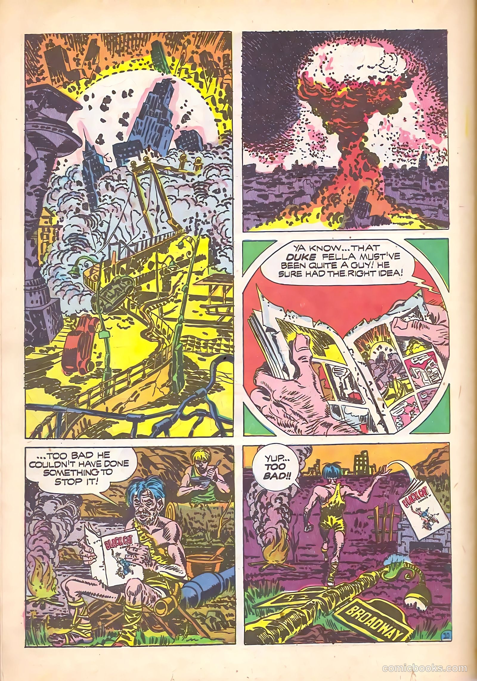 Black Cat Comics #5 (1947) — page 38 of 52