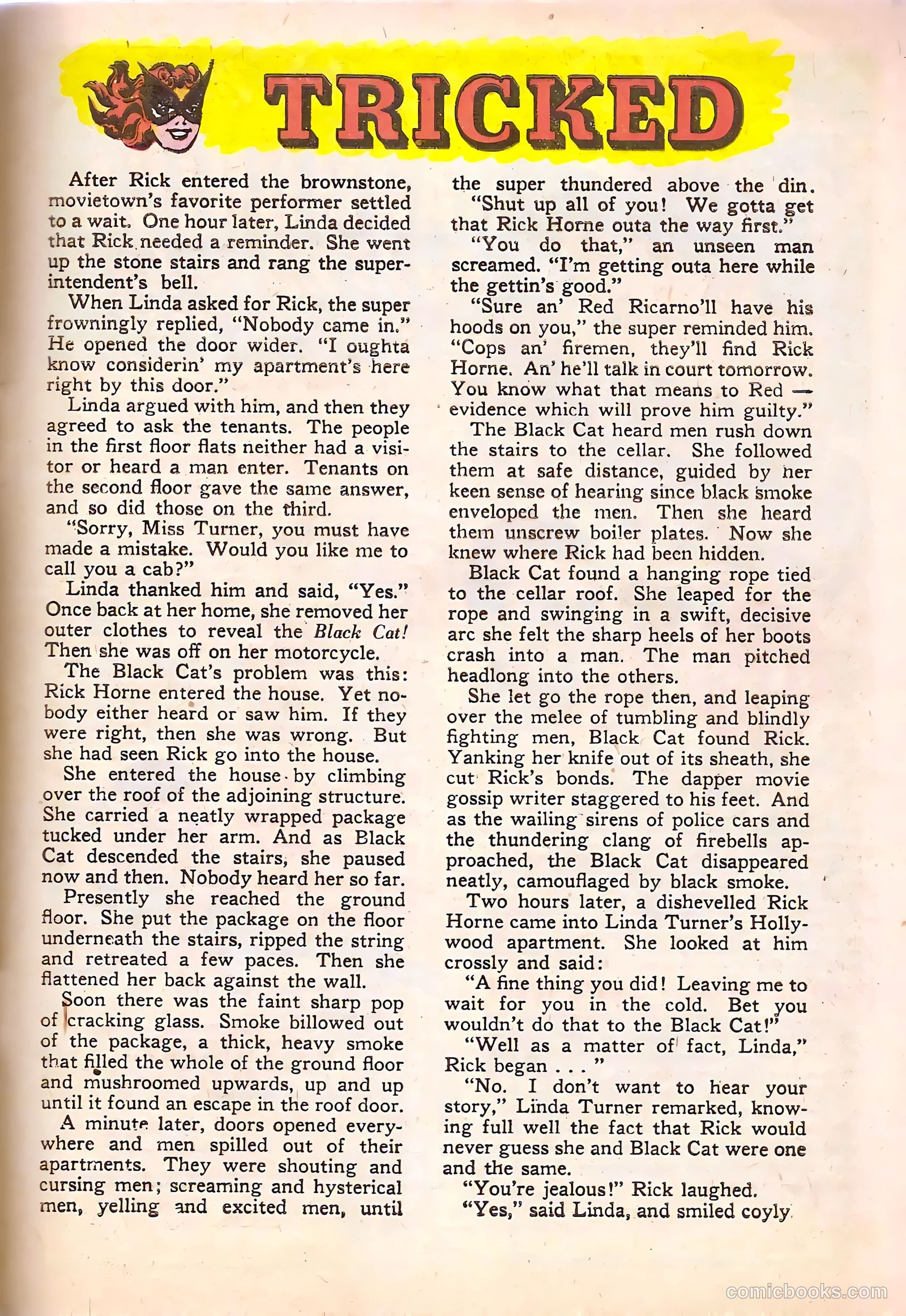 Black Cat Comics #5 (1947) — page 49 of 52