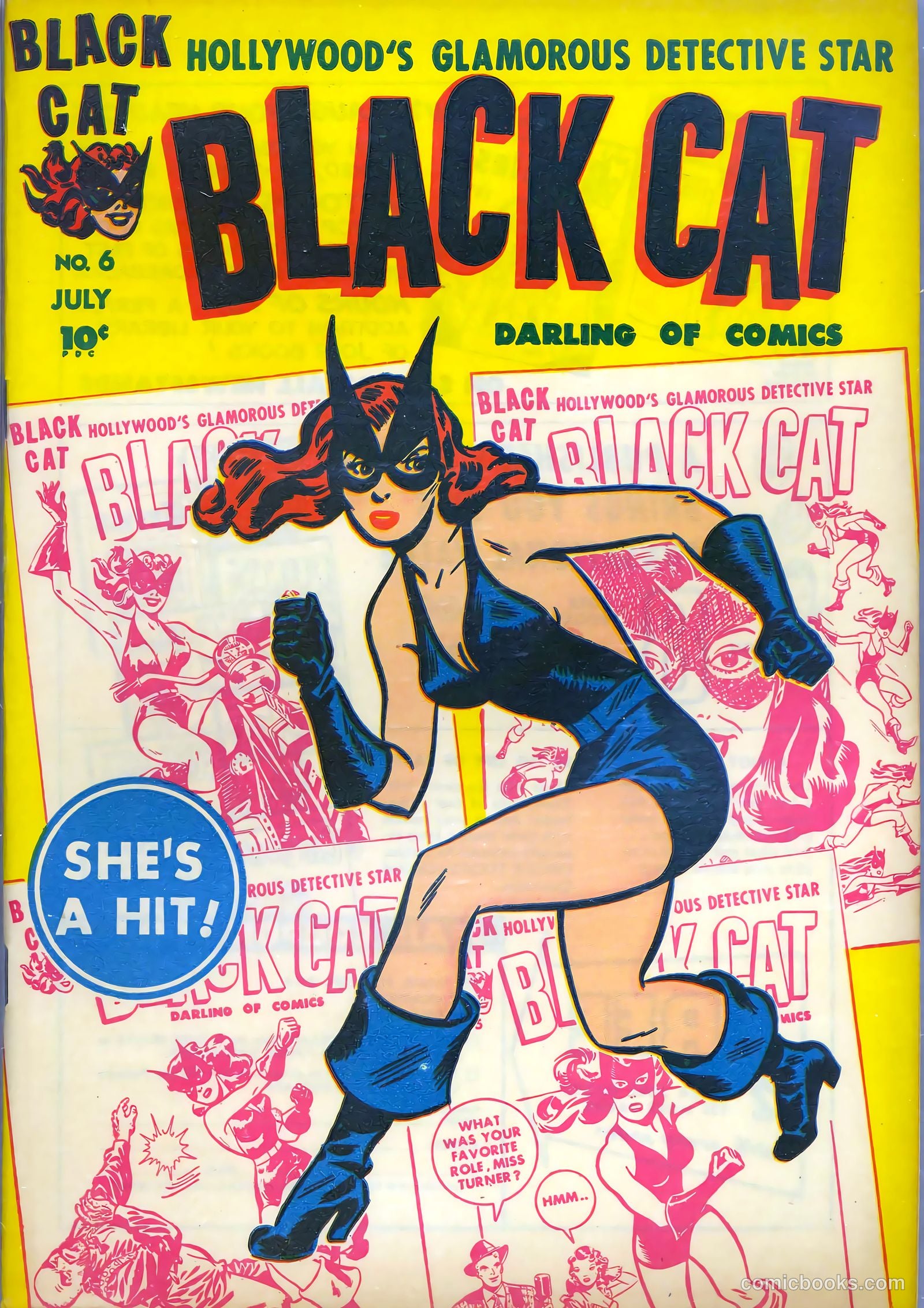 Black Cat Comics #6