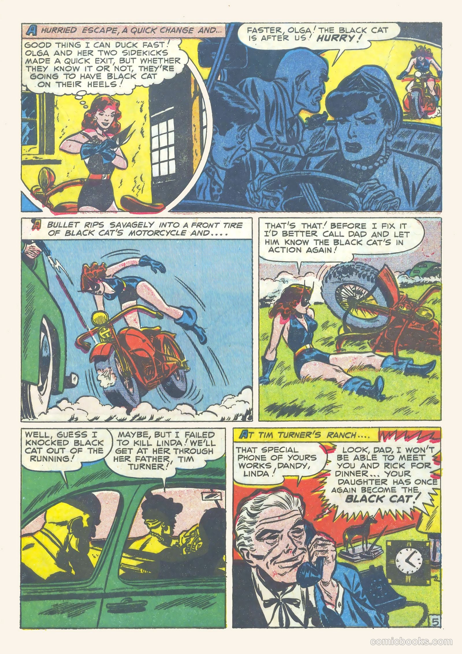 Black Cat Comics #6 (1947) — page 7 of 52