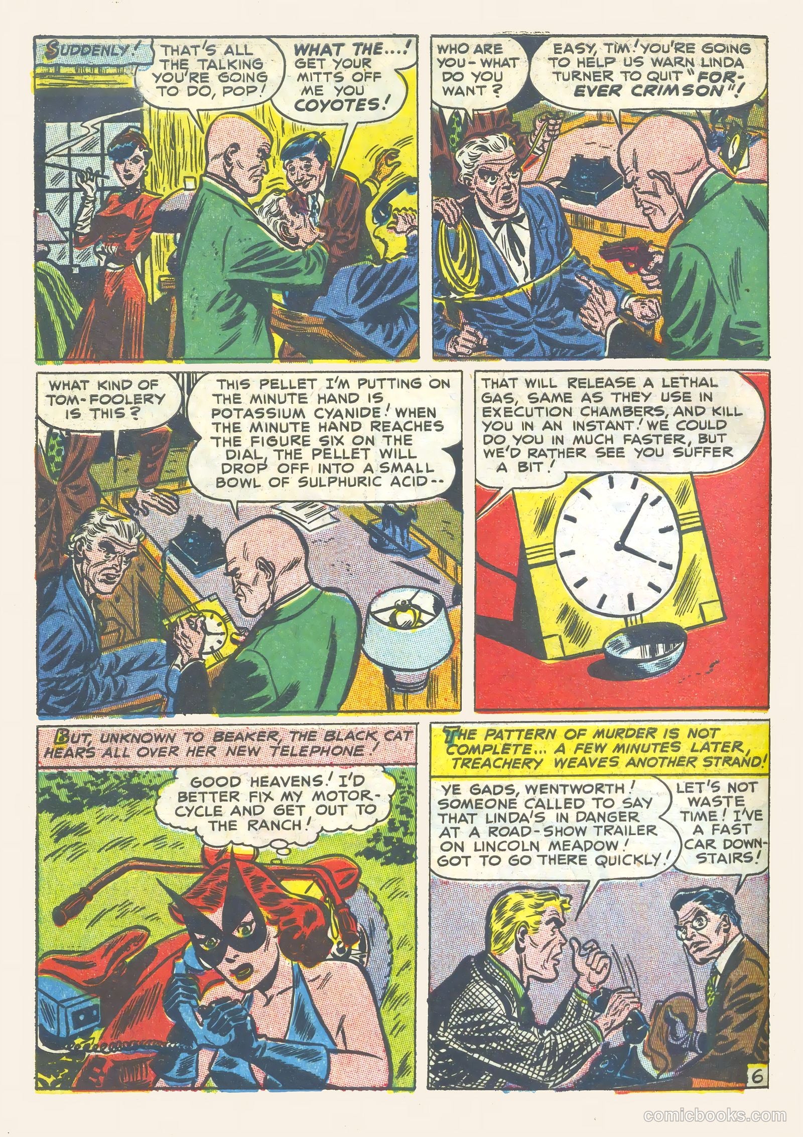 Black Cat Comics #6 (1947) — page 8 of 52