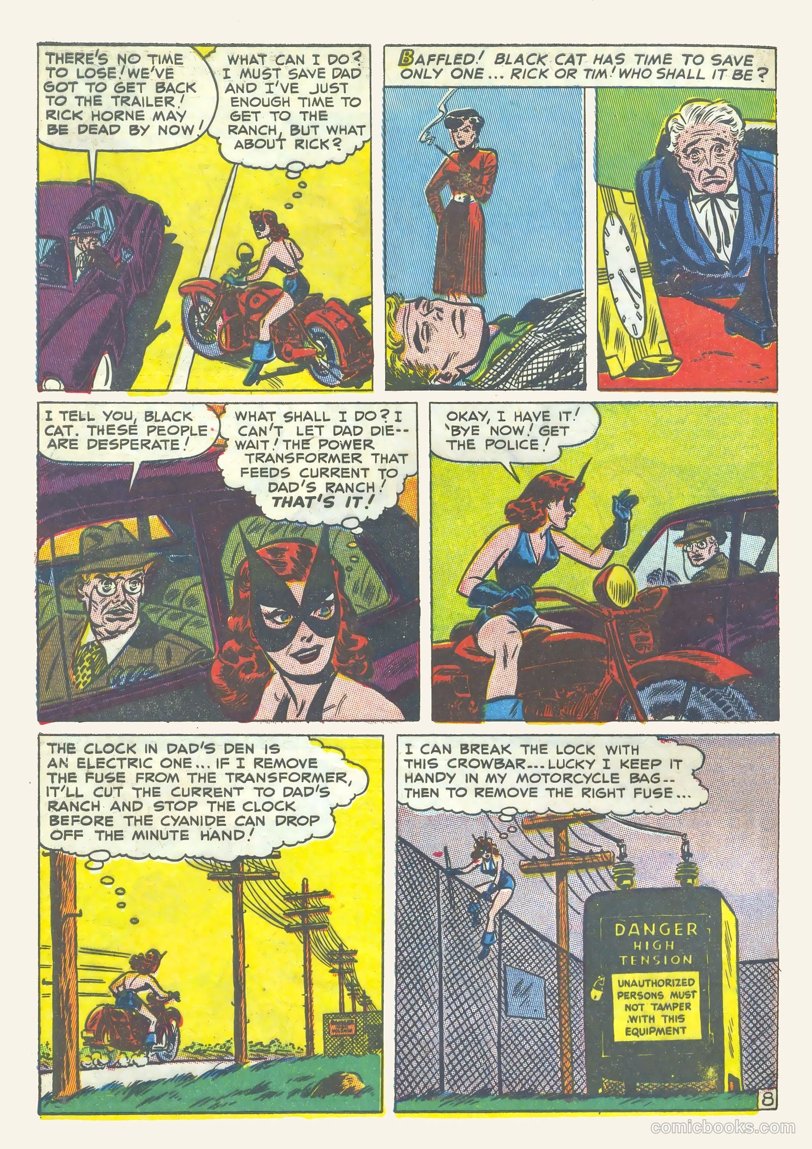 Black Cat Comics #6 (1947) — page 10 of 52
