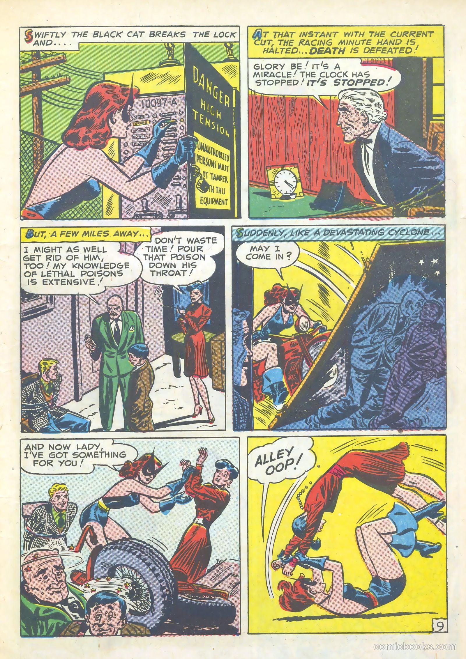 Black Cat Comics #6 (1947) — page 11 of 52