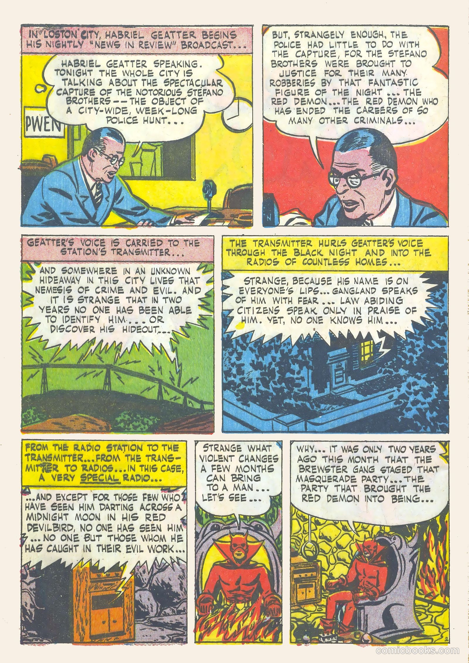 Black Cat Comics #6 (1947) — page 40 of 52