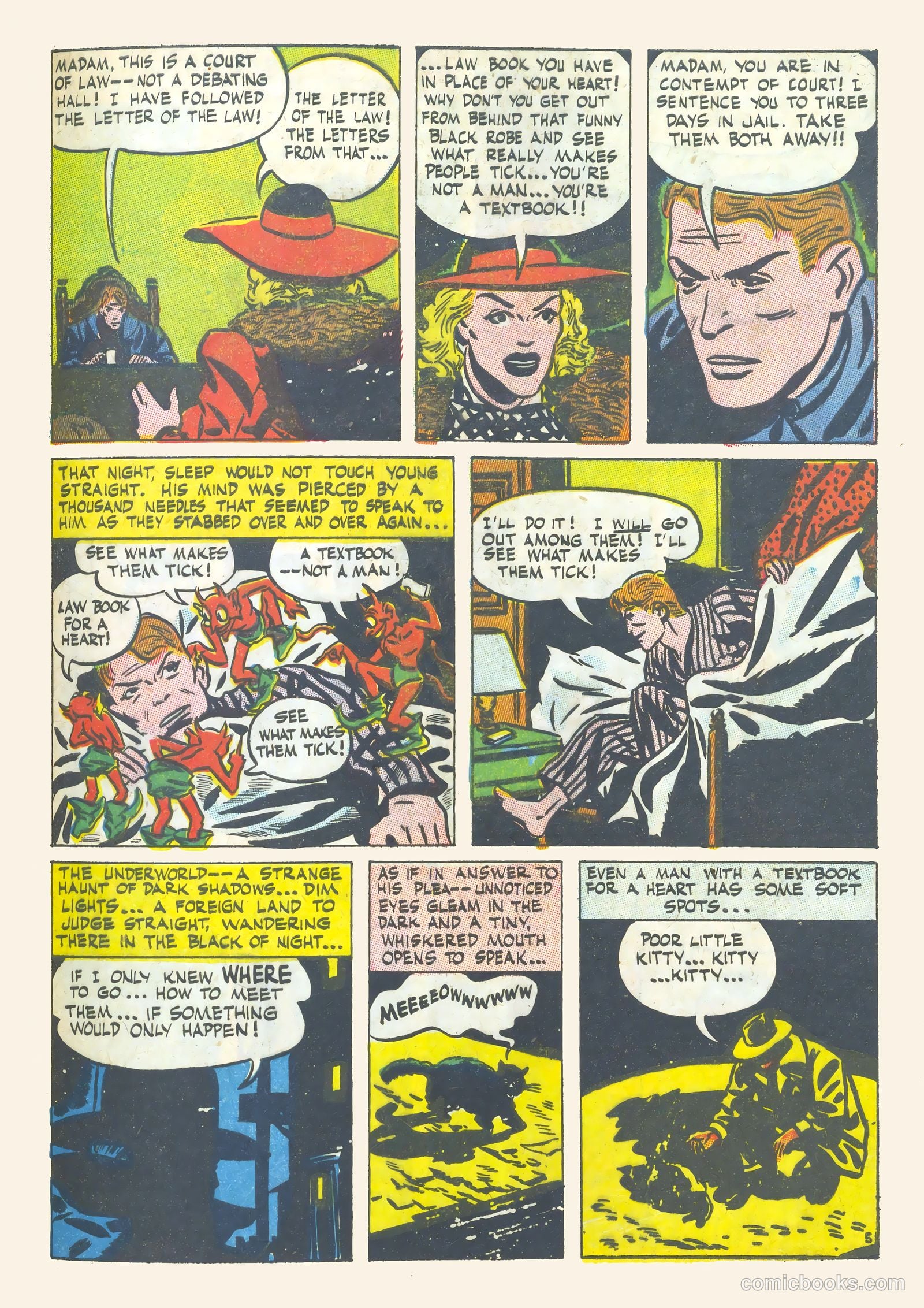 Black Cat Comics #6 (1947) — page 43 of 52