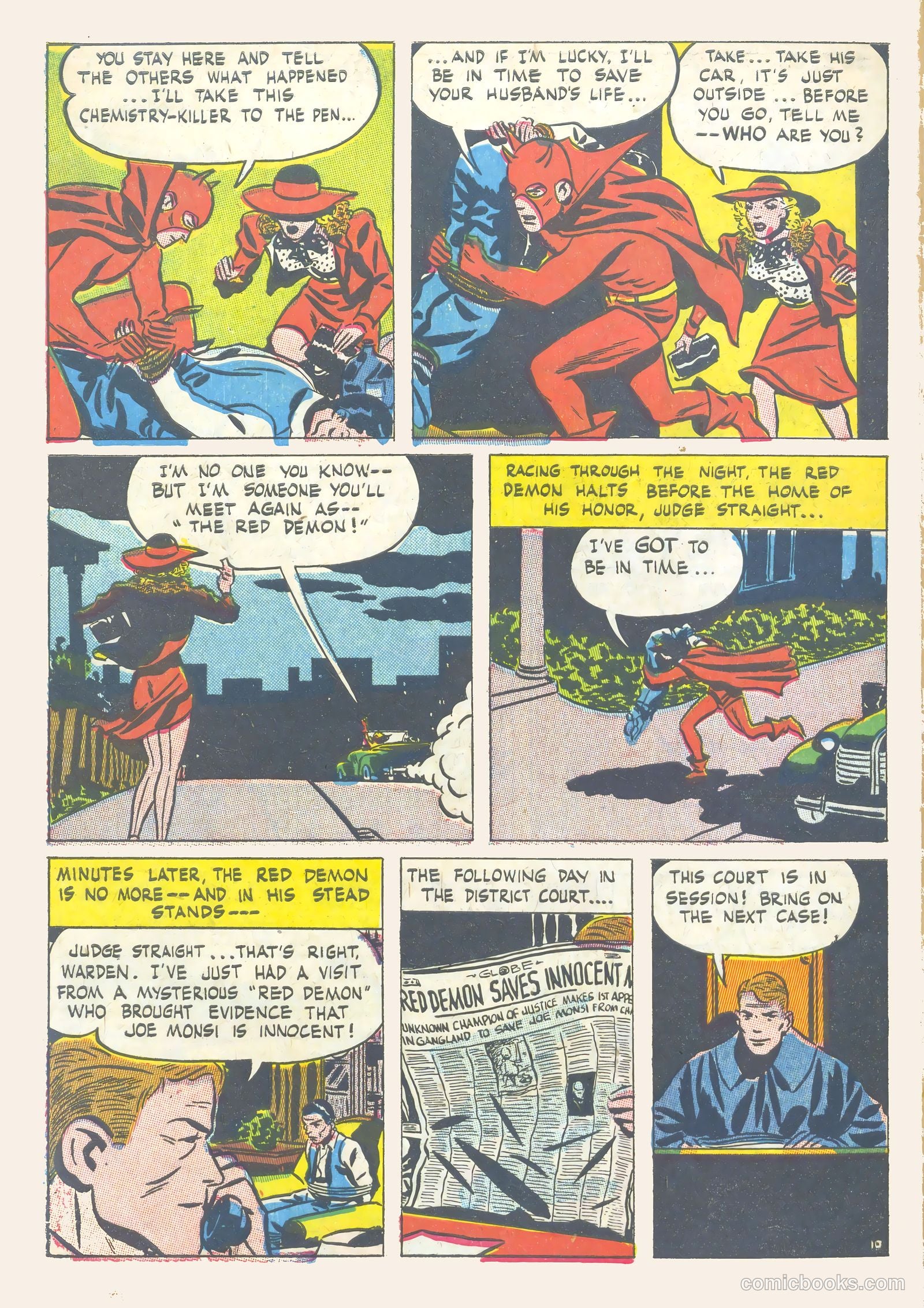 Black Cat Comics #6 (1947) — page 48 of 52