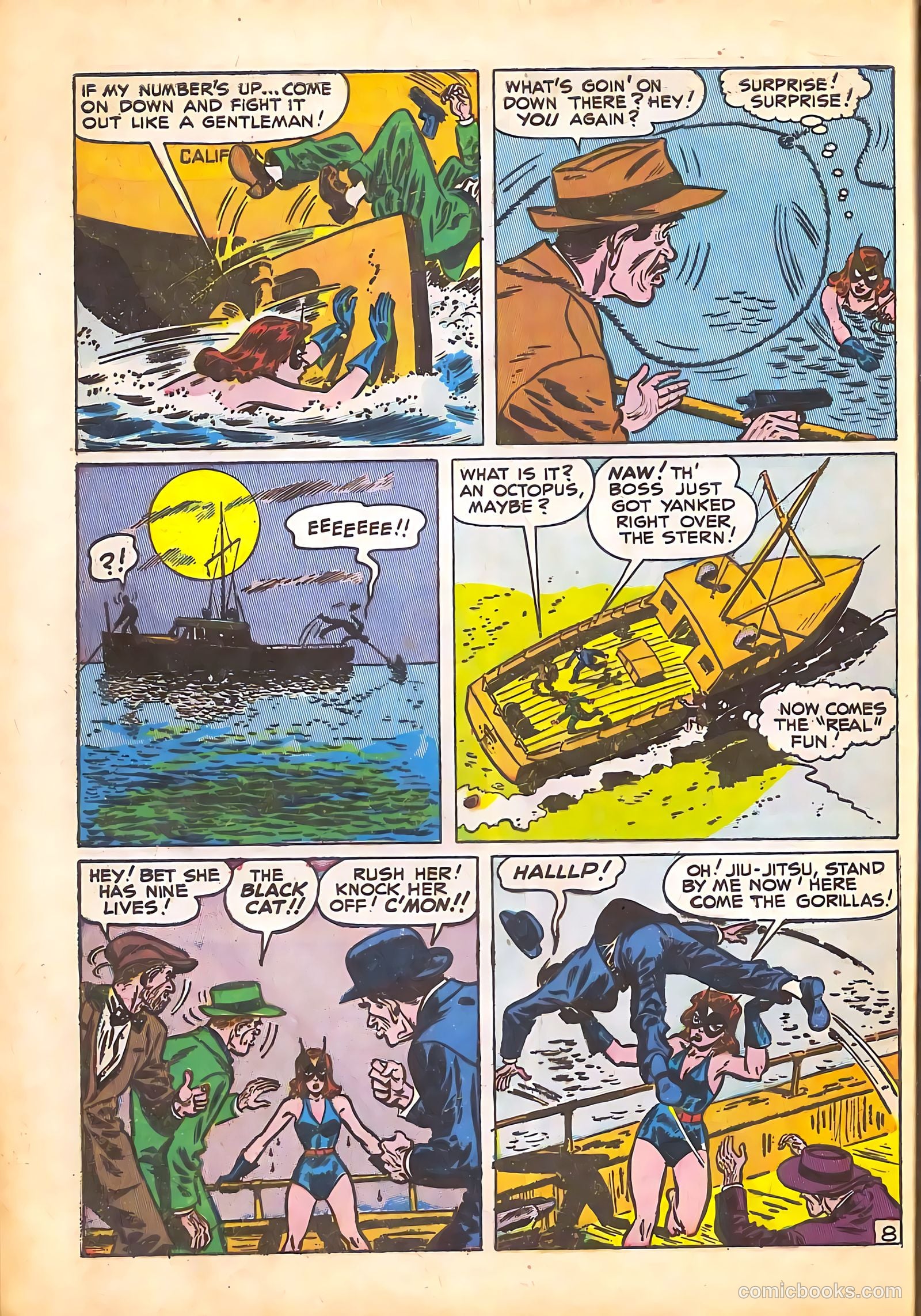 Black Cat Comics #7 (1947) — page 10 of 52